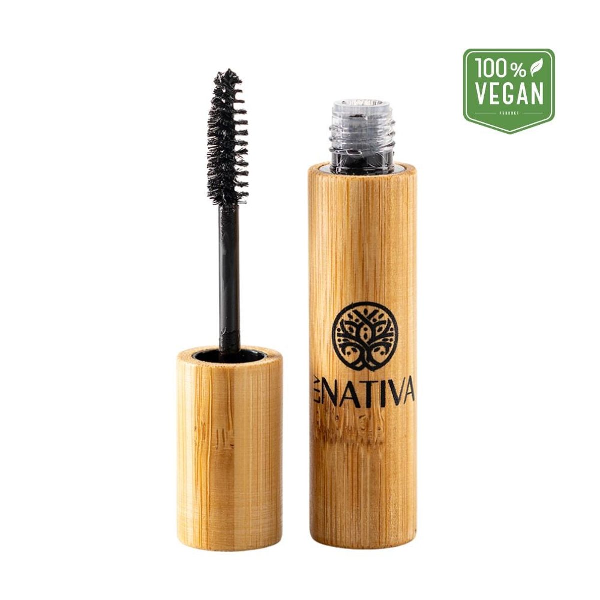 LIV NATIVA - Máscara de pestañas eco-natural Galia 8 grs Only Black