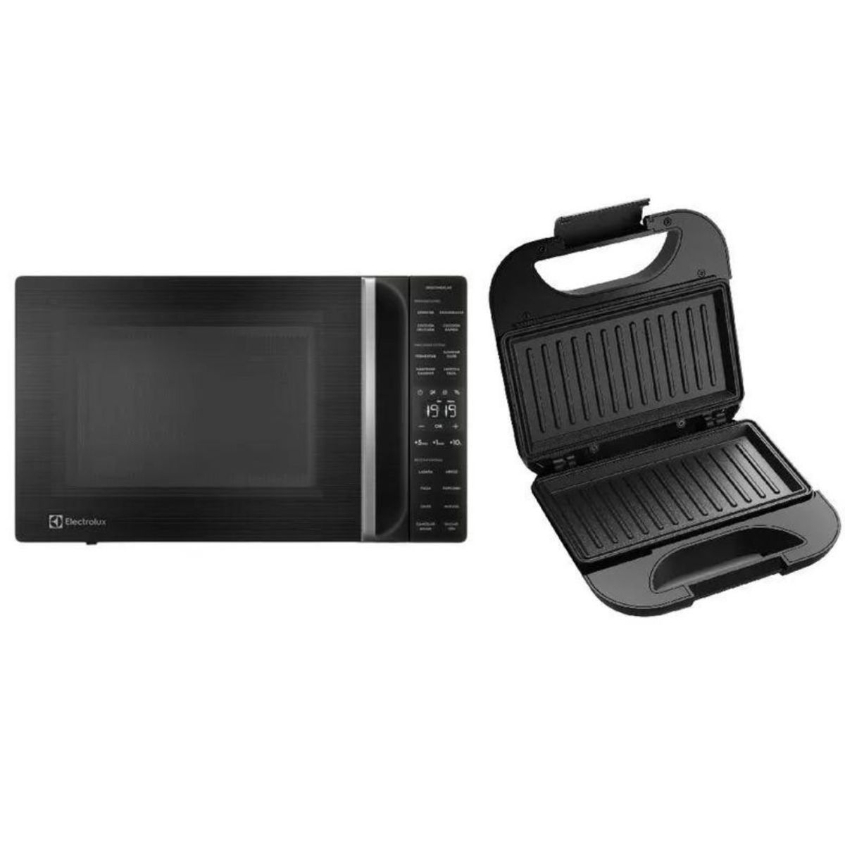 ELECTROLUX - ComboMicroondas Freestanding EMDY31S2MXB+Sandwichera ESG20 Electrolux