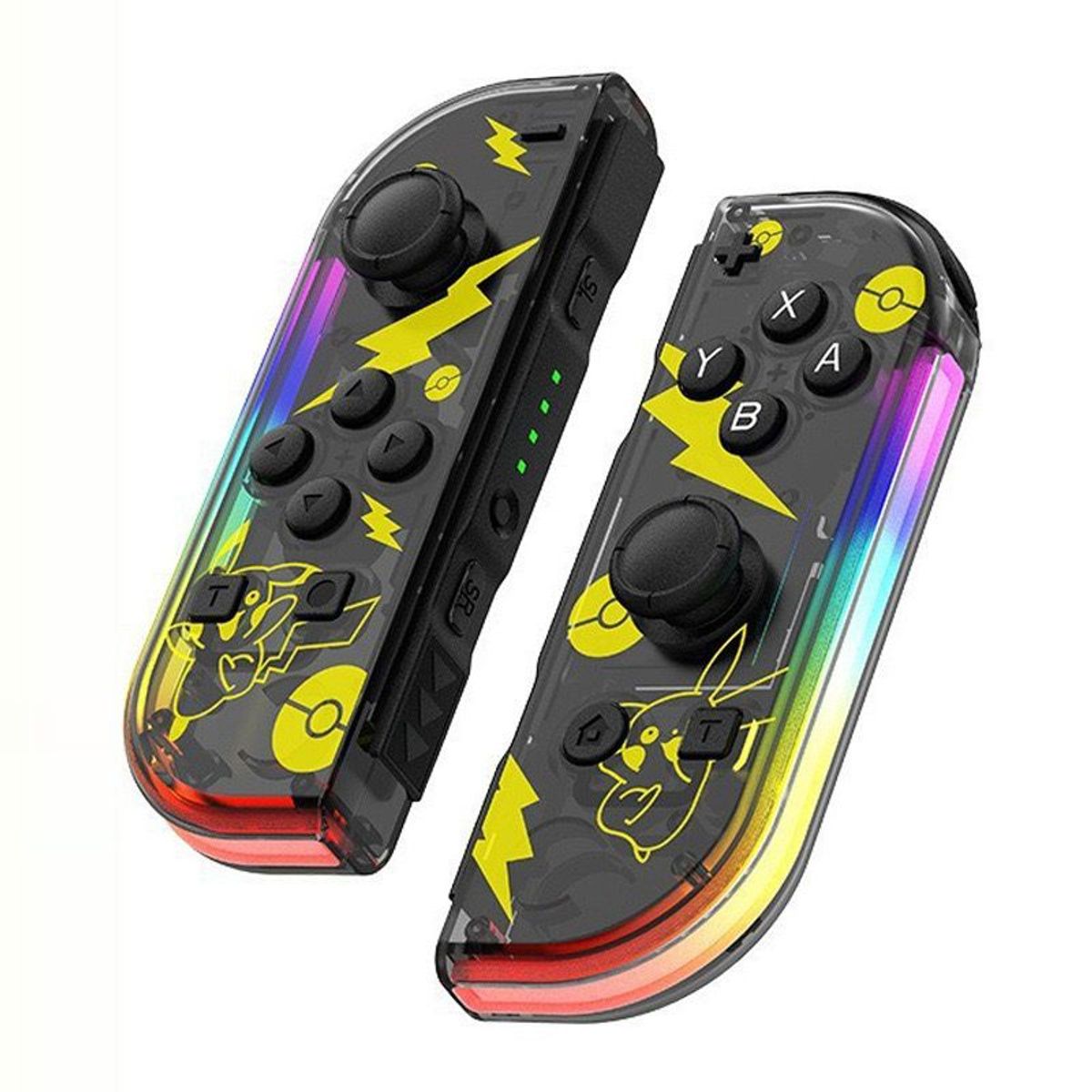 CORRERREY - JOY-2 controladores inalámbricos RGB para Nintendo Switch Joypad LR