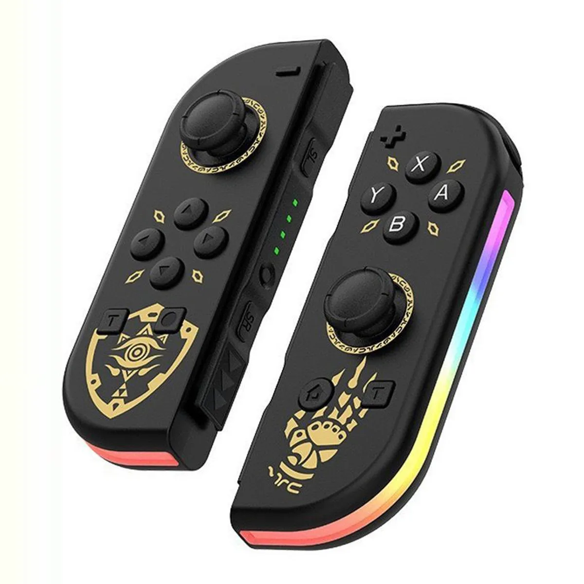 CORRERREY - JOY-2 controladores inalámbricos RGB para Nintendo Switch Joypad LR