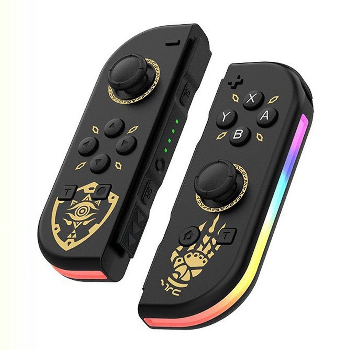 CORRERREY - JOY-2 controladores inalámbricos RGB para Nintendo Switch Joypad LR