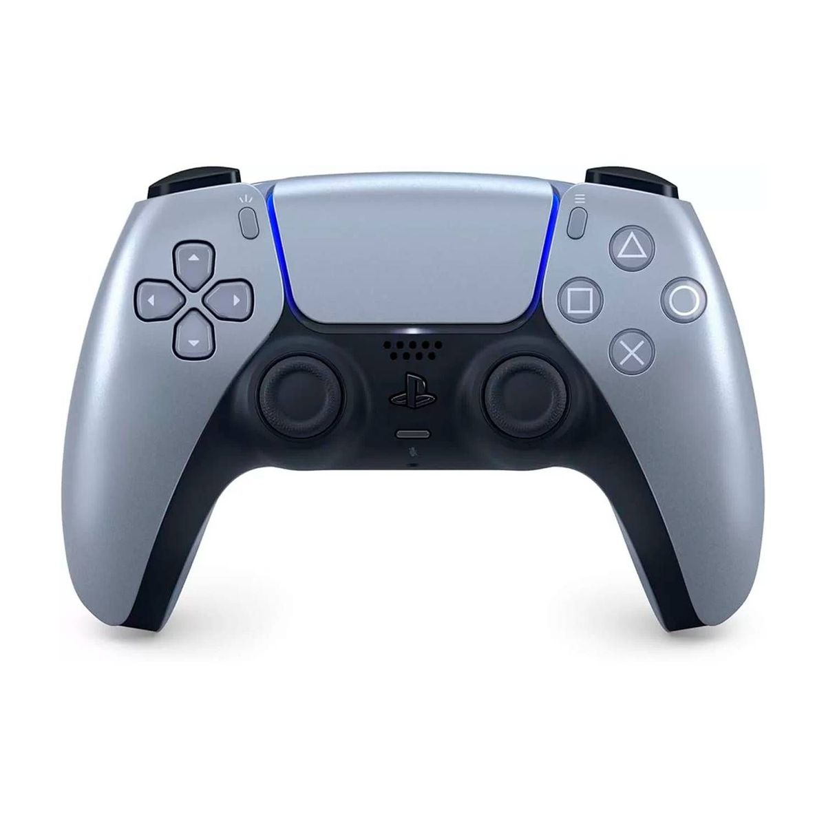 GENERICO - MANDO INALAMBRICO DUALSENSE PS5 SILVER PLATA