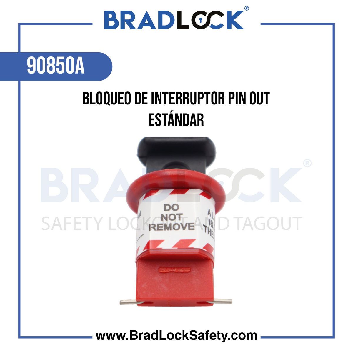 BRADLOCK - Bloqueador de Disyuntores en Miniatura