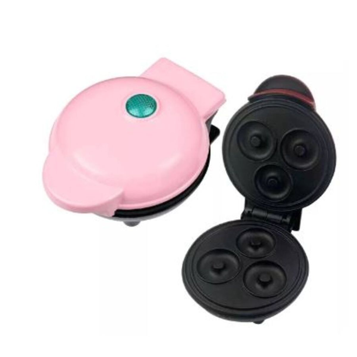 GENERICO - Mini Maquina Para Donitas Antiadherente Color Rosado