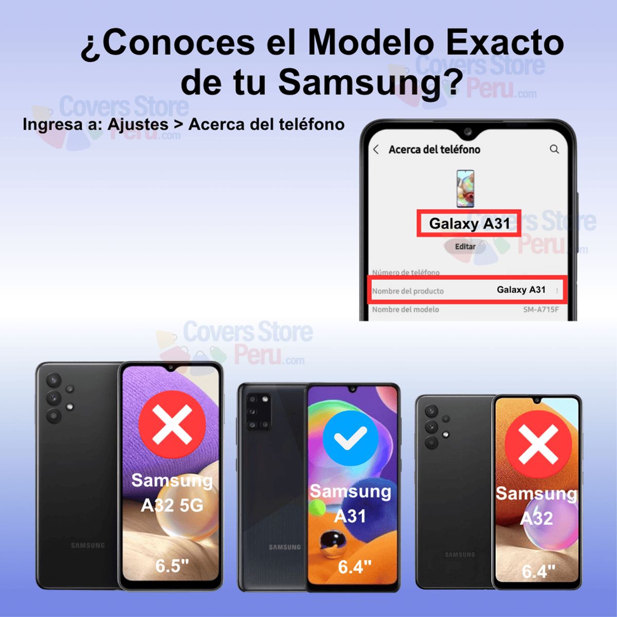 GENERICO - Mica para Samsung A31 Film Hydrogel Anti-Espía Antishock Resistente