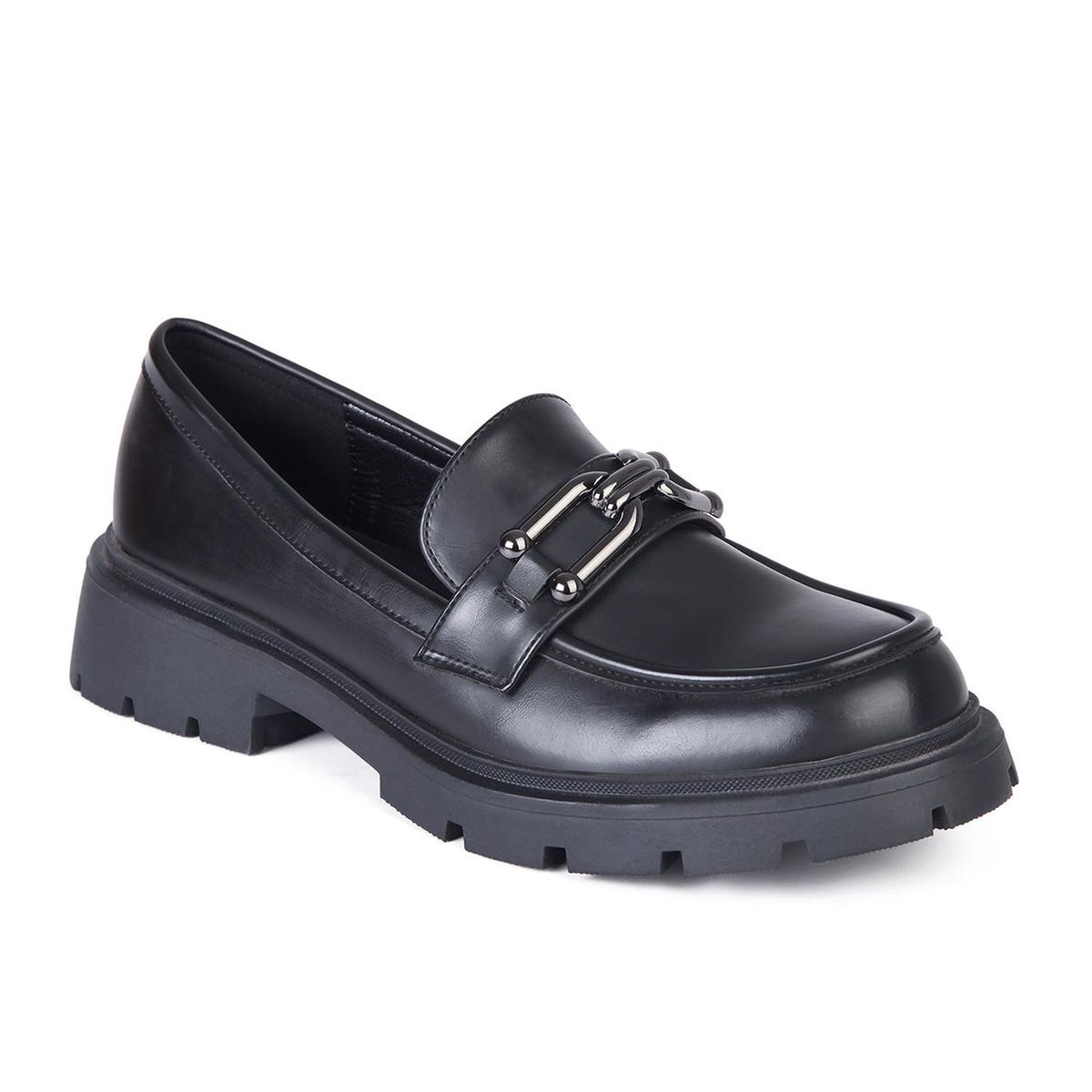 STHEF - MOCASIN MUJER STHEF NEGRO 7897