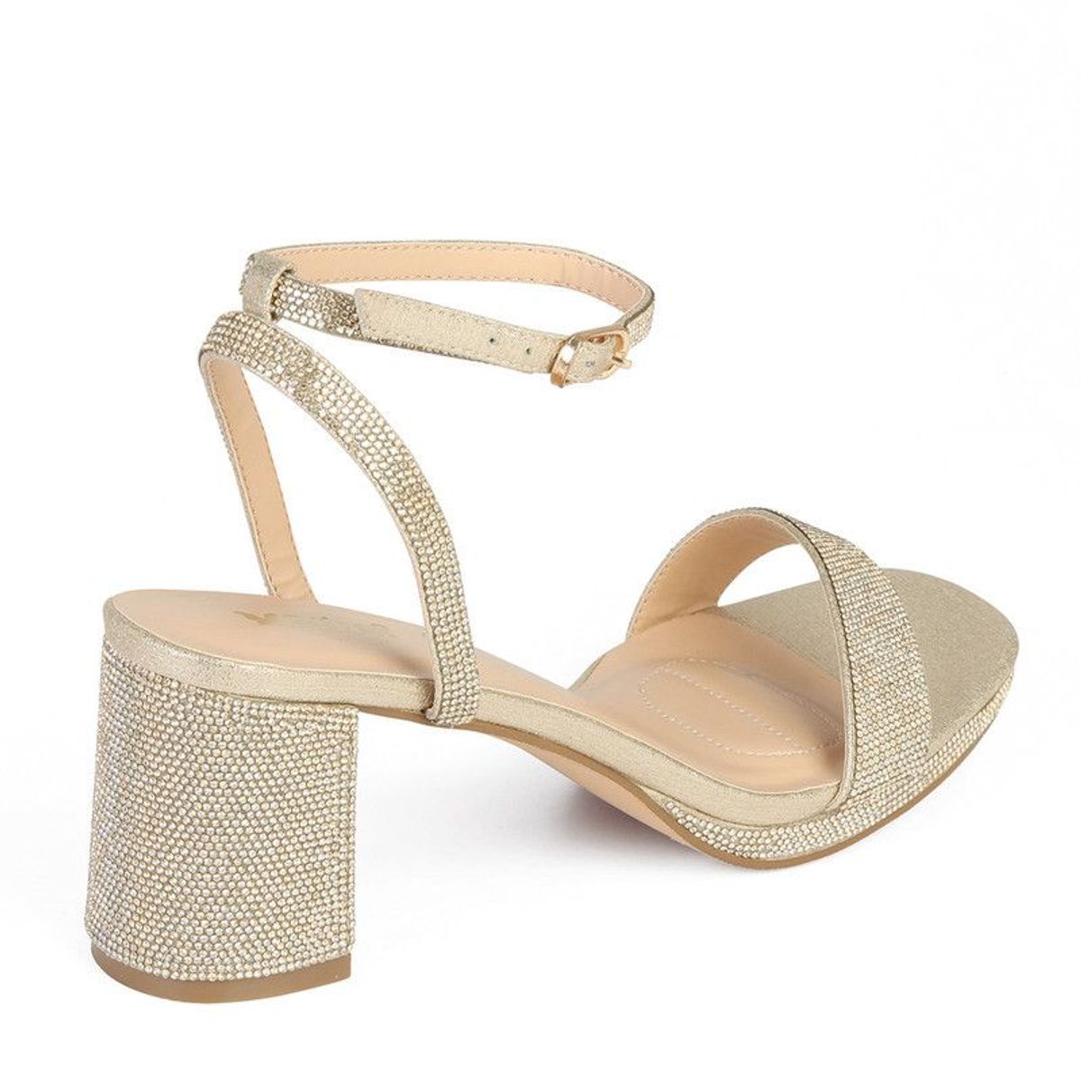 STHEF - Sandalias de Vestir DAMA STHEF 7935 CHAMPAGNE