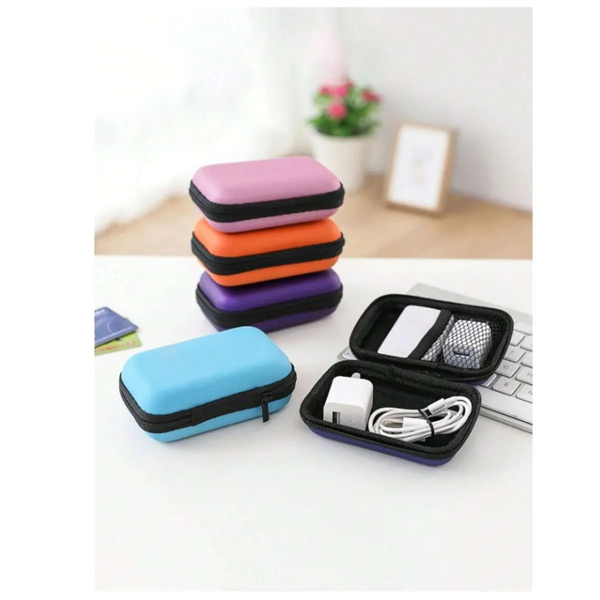 GENERICO - FUNDA DE ALMACENAMIENTO PARA CABLES YO CARGADOR