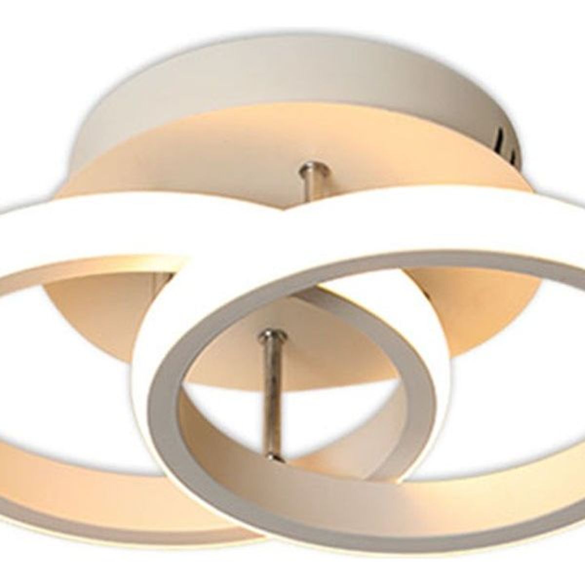 HOME NEAT - Lámparas de Techo LED acrílica Moderno 18W 3 Colores