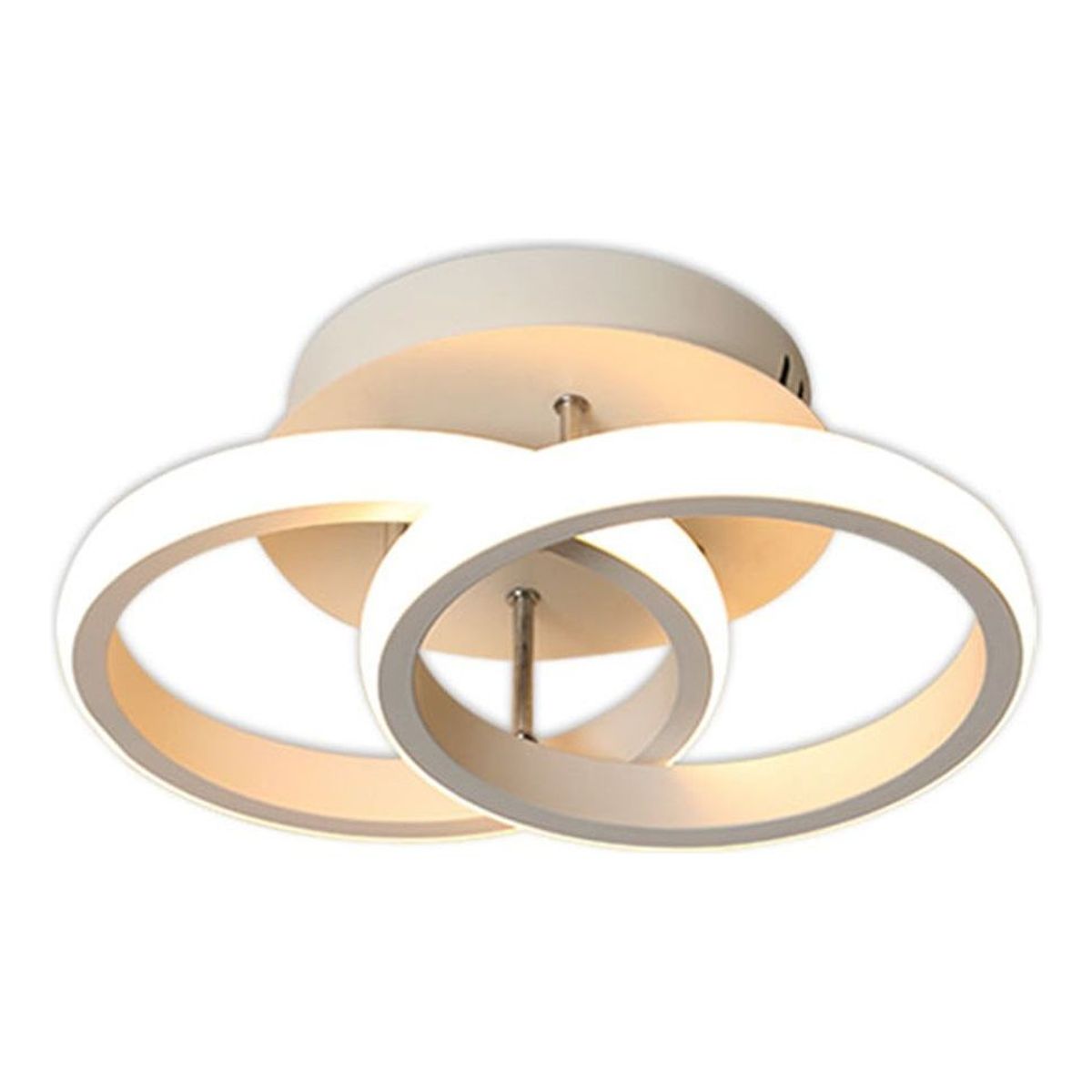 HOME NEAT - Lámparas de Techo LED acrílica Moderno 18W 3 Colores