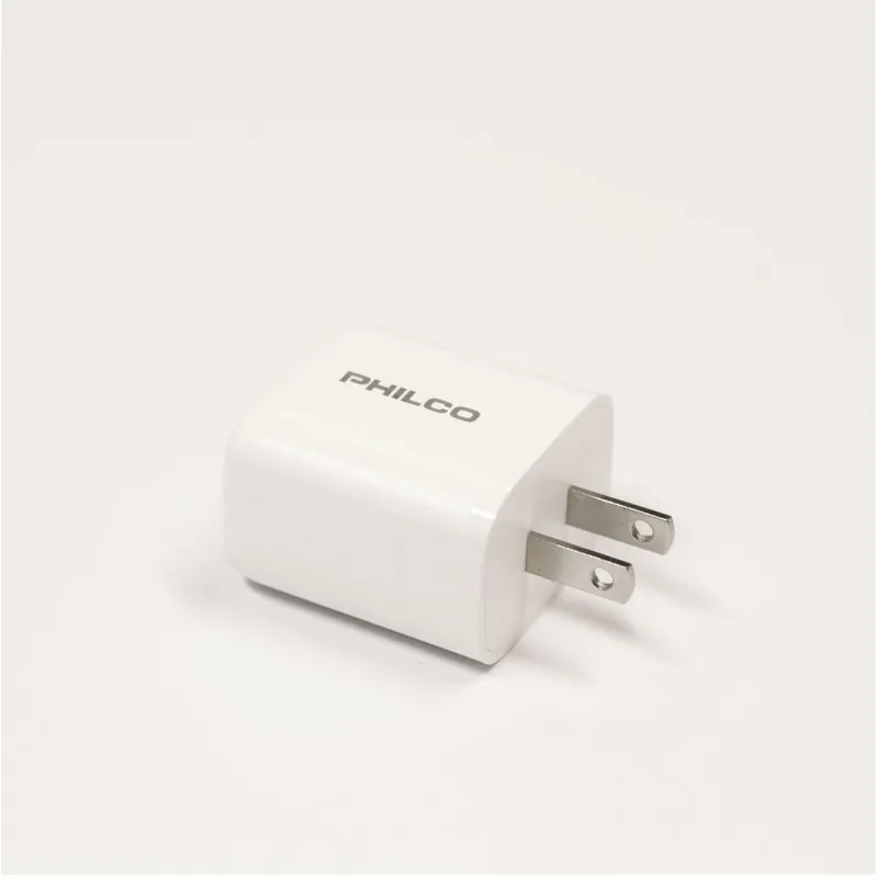 PHILCO - Cargador de pared PHILCO PD20W USB A + Tipo C  FLP4320A WHITE