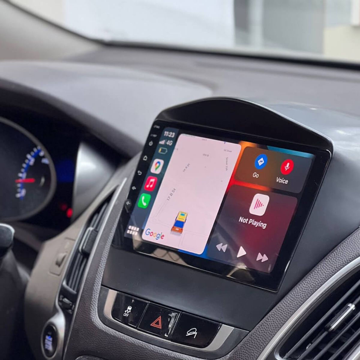 GENERICO - Autoradio Hyundai Tucson 2011 – 2015 +Cámara Full HD