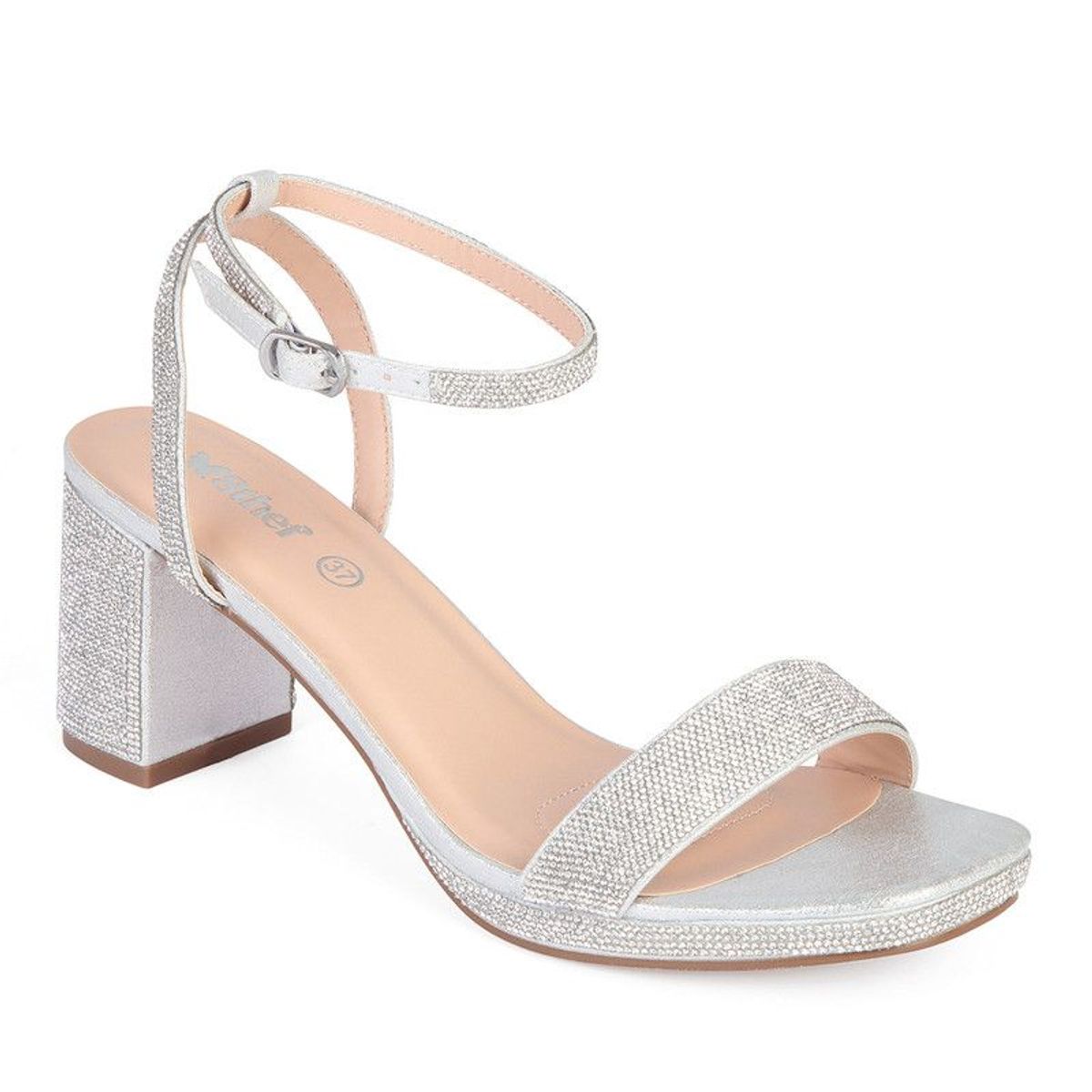 STHEF - Sandalias de Vestir DAMA STHEF 7935 PLATA