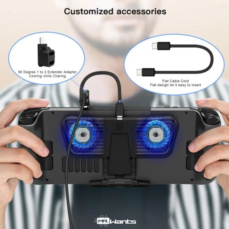 Ventilador Cooler para Steam Deck y Nintendo Switch. GENERICO ...