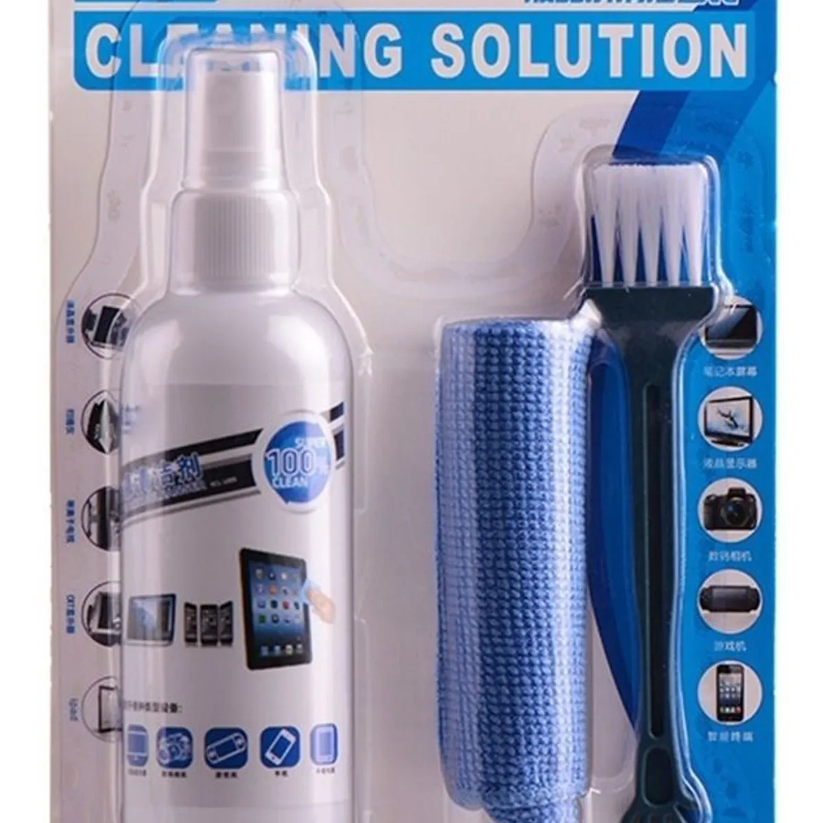 GENERICO - Kit de Limpieza para Pantallas Tv Laptop Móviles