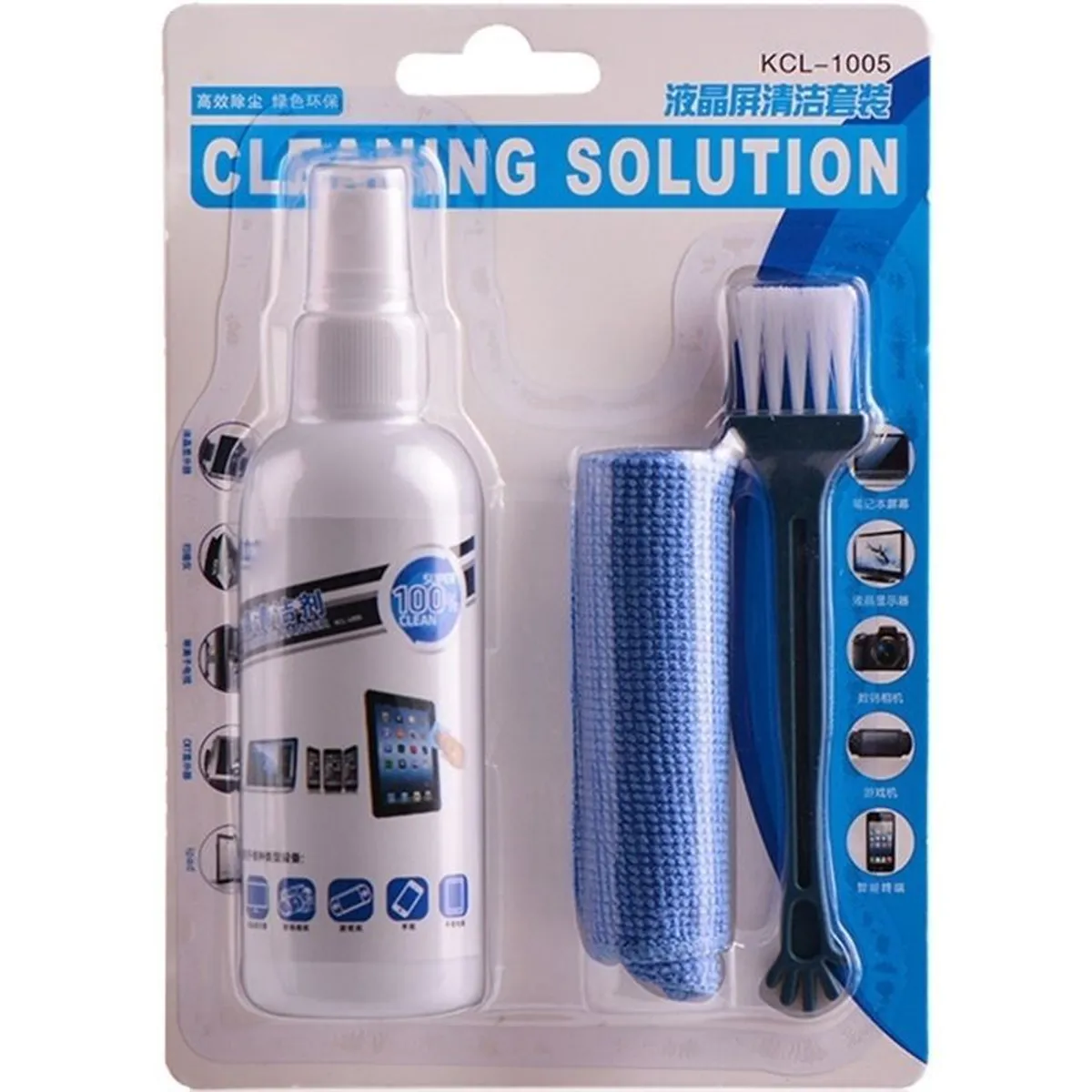 GENERICO - Kit de Limpieza para Pantallas Tv Laptop Móviles