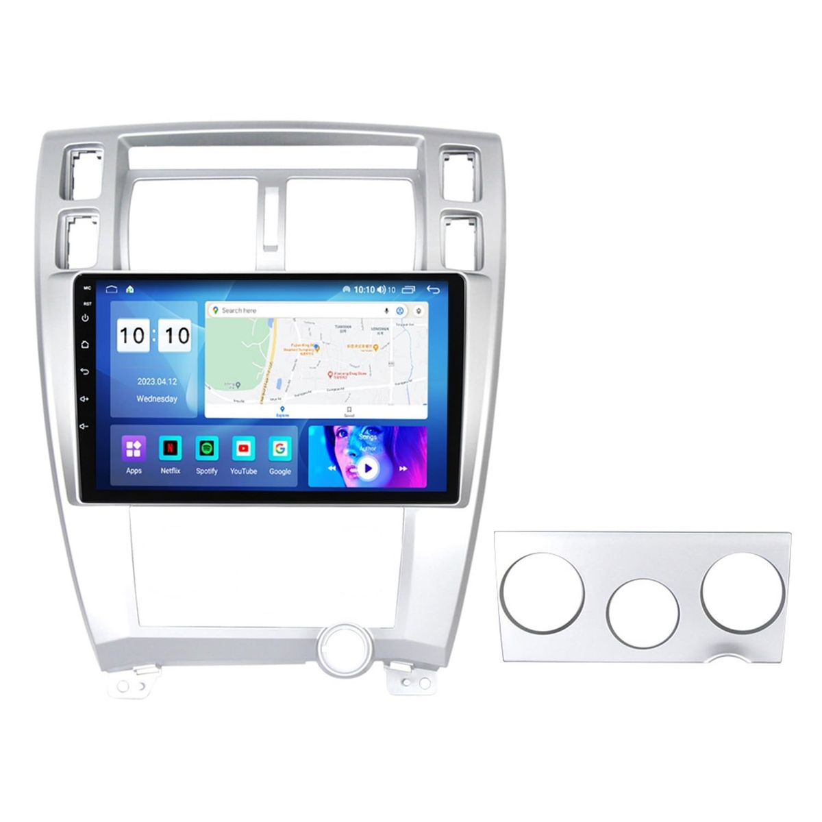 GENERICO - Autoradio Hyundai Tucson 2005 – 2010 +Cámara Full HD