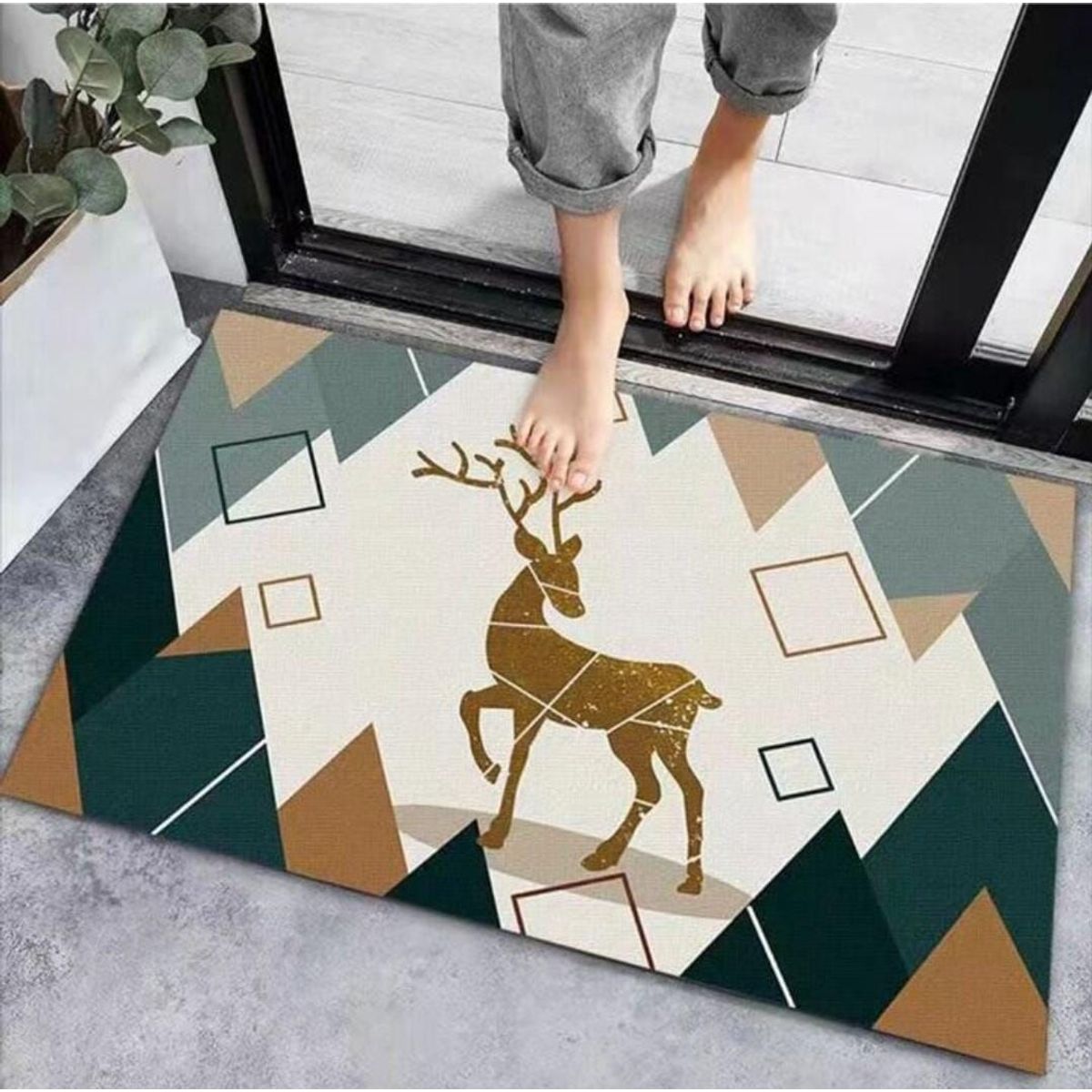 GENERICO - Piso afelpado para niños baño dormitorio sala M2 40x60cm