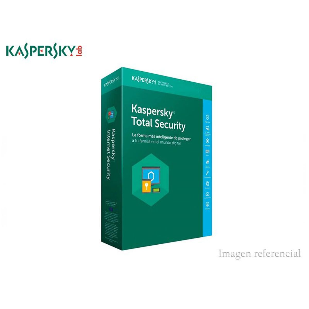 KASPERSKY - ANTIVIRUS KASPERSKY TOTAL SECURITY 3PC 12 MESES P/N: 7709224393556
