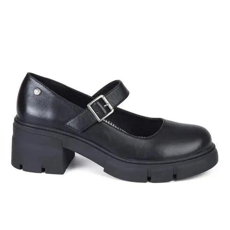 STHEF - MOCASIN MUJER STHEF NEGRO 7951