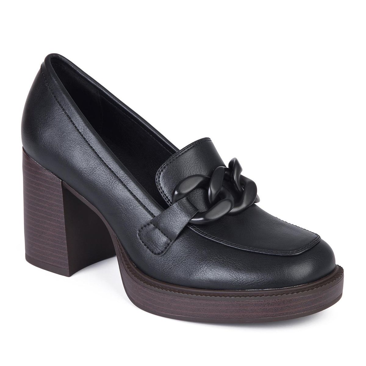 STHEF - MOCASIN MUJER STHEF NEGRO 7953