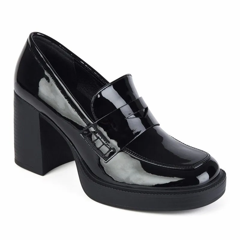 STHEF - Mocasines y Balerinas DAMA STHEF 7971 NEGRO CHAROL