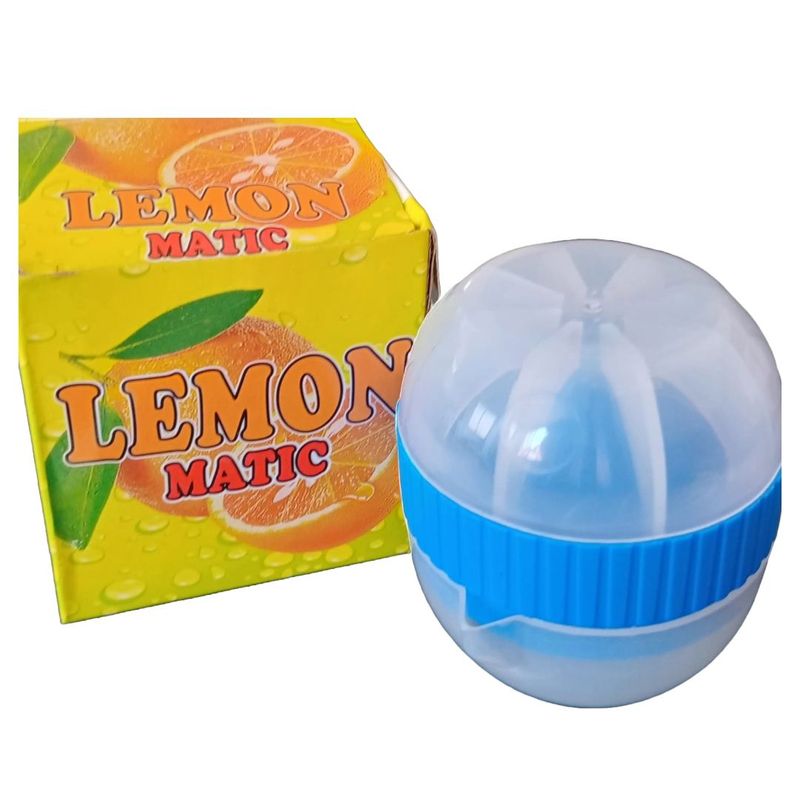 GENERICO - Exprimidor Manual de Naranja Portátil Color Azul