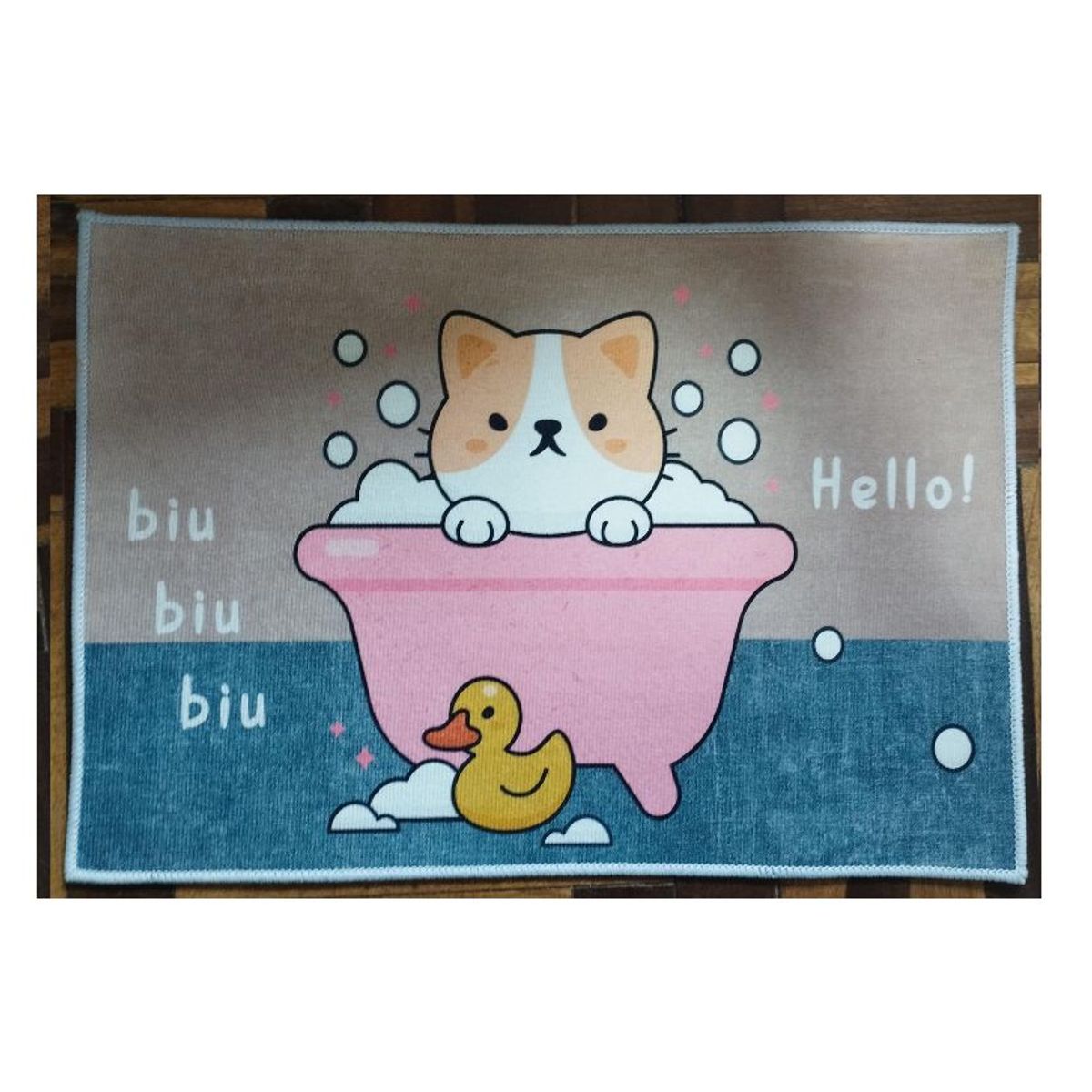 GENERICO - Piso afelpado para niños baño dormitorio sala M6 40x60cm