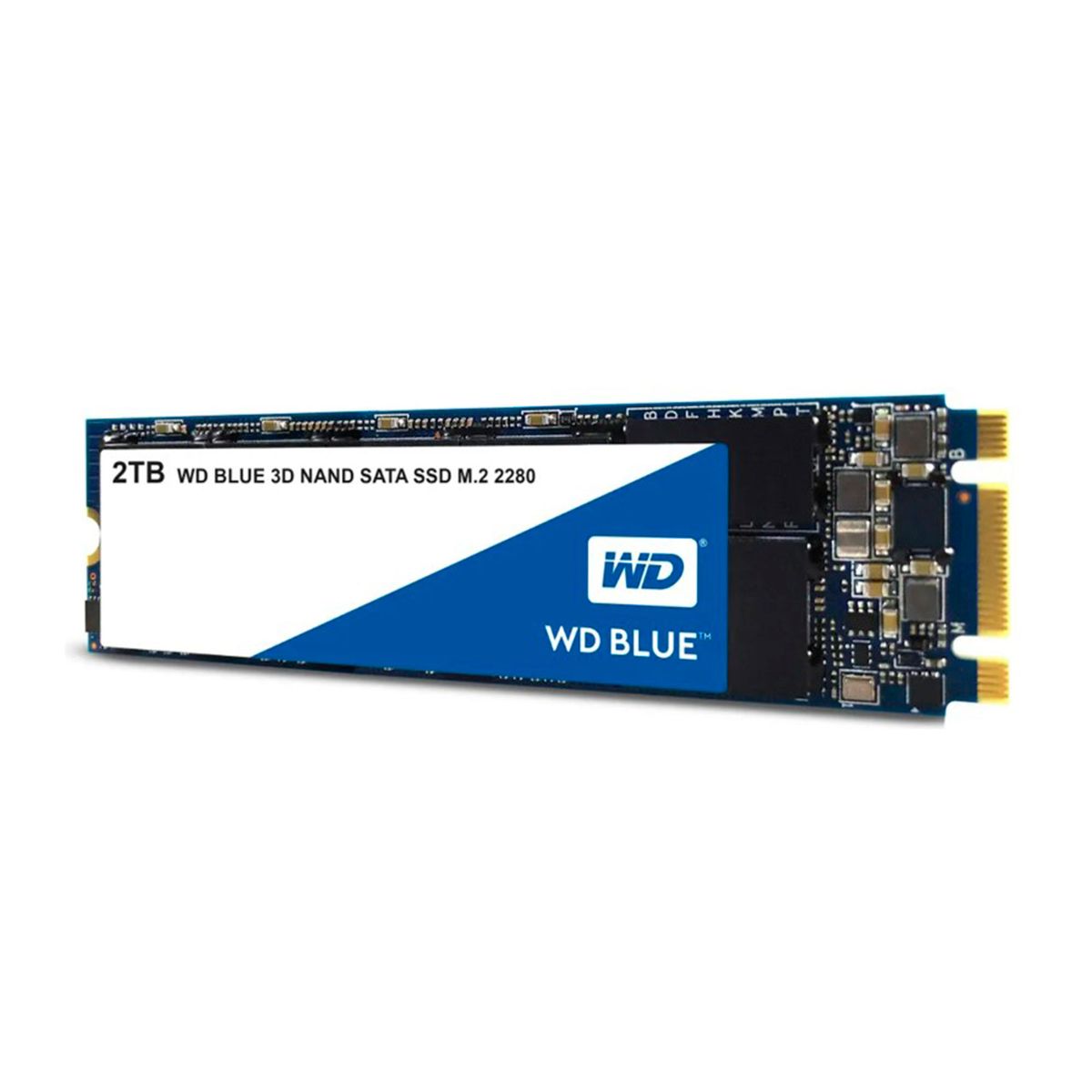 WESTERN DIGITAL - SSD WESTERN DIGITAL 2TB M.2 2280 SATA3 BLUE - P/N: WDS200T2B0B