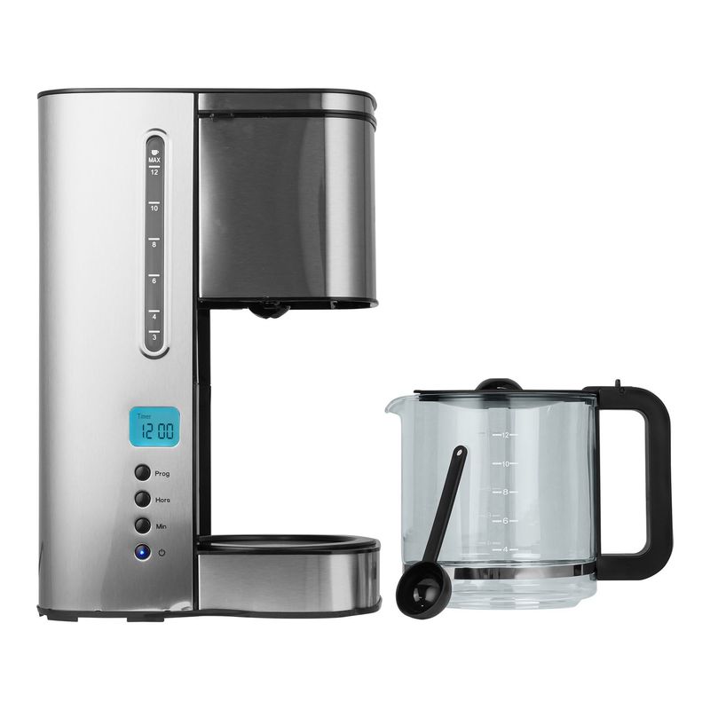 IMACO - Cafetera electrica 12 tazas control digital imaco cm1281