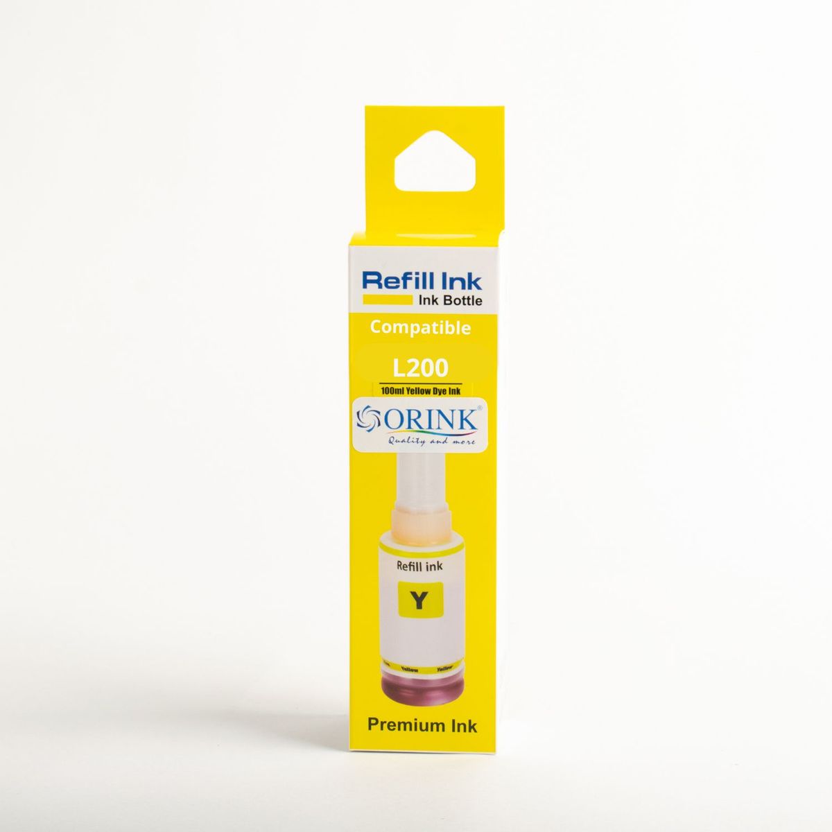 GENERICO - Tinta Compatible ORINK 664 Yellow 100 ml