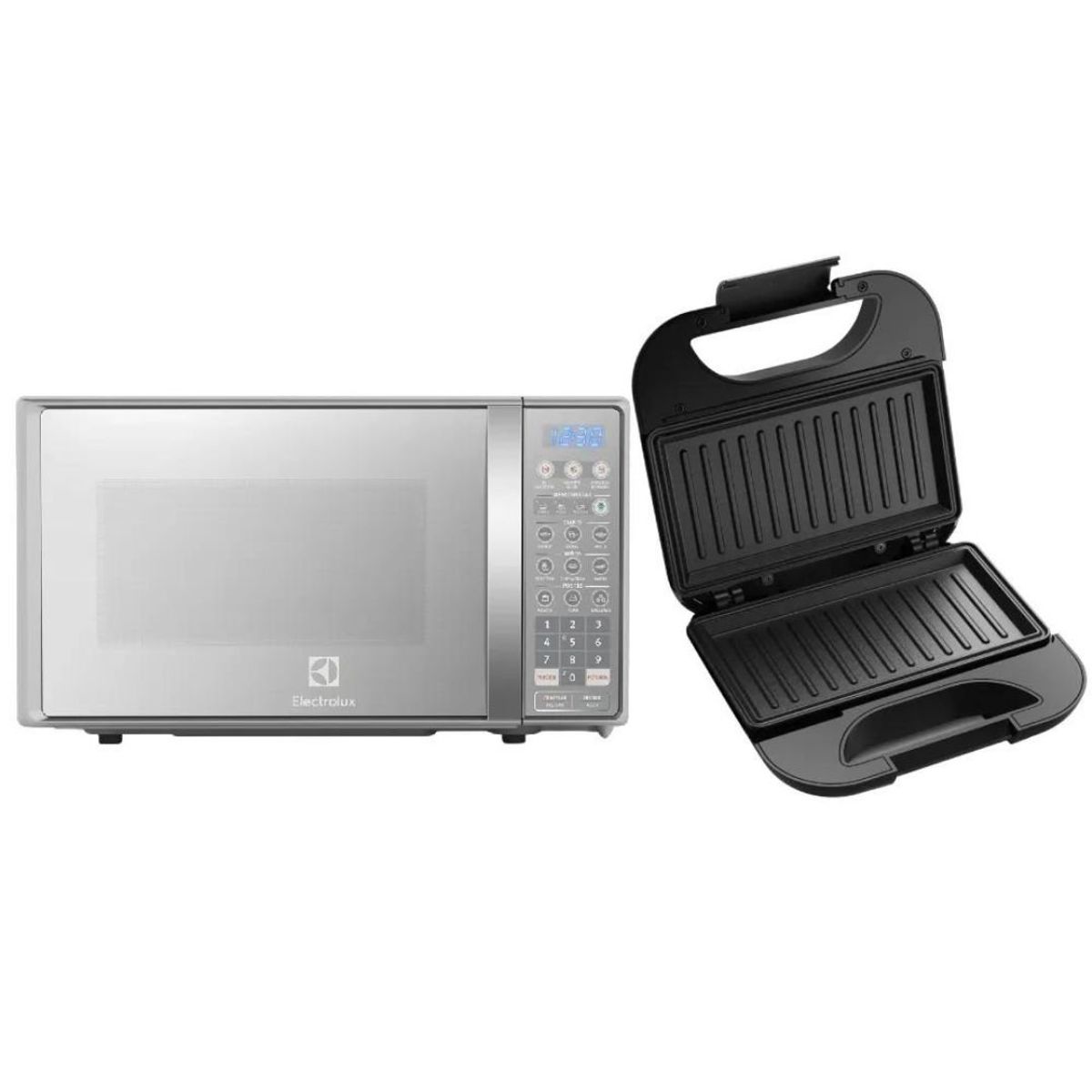 ELECTROLUX - Combo Microondas EMDO20S2GSRUG+Sandwichera Efficient ESG20 Electrolux