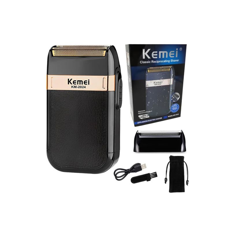 KEMEI - Afeitadora Eléctrica KEMEI 2024 para Hombre
