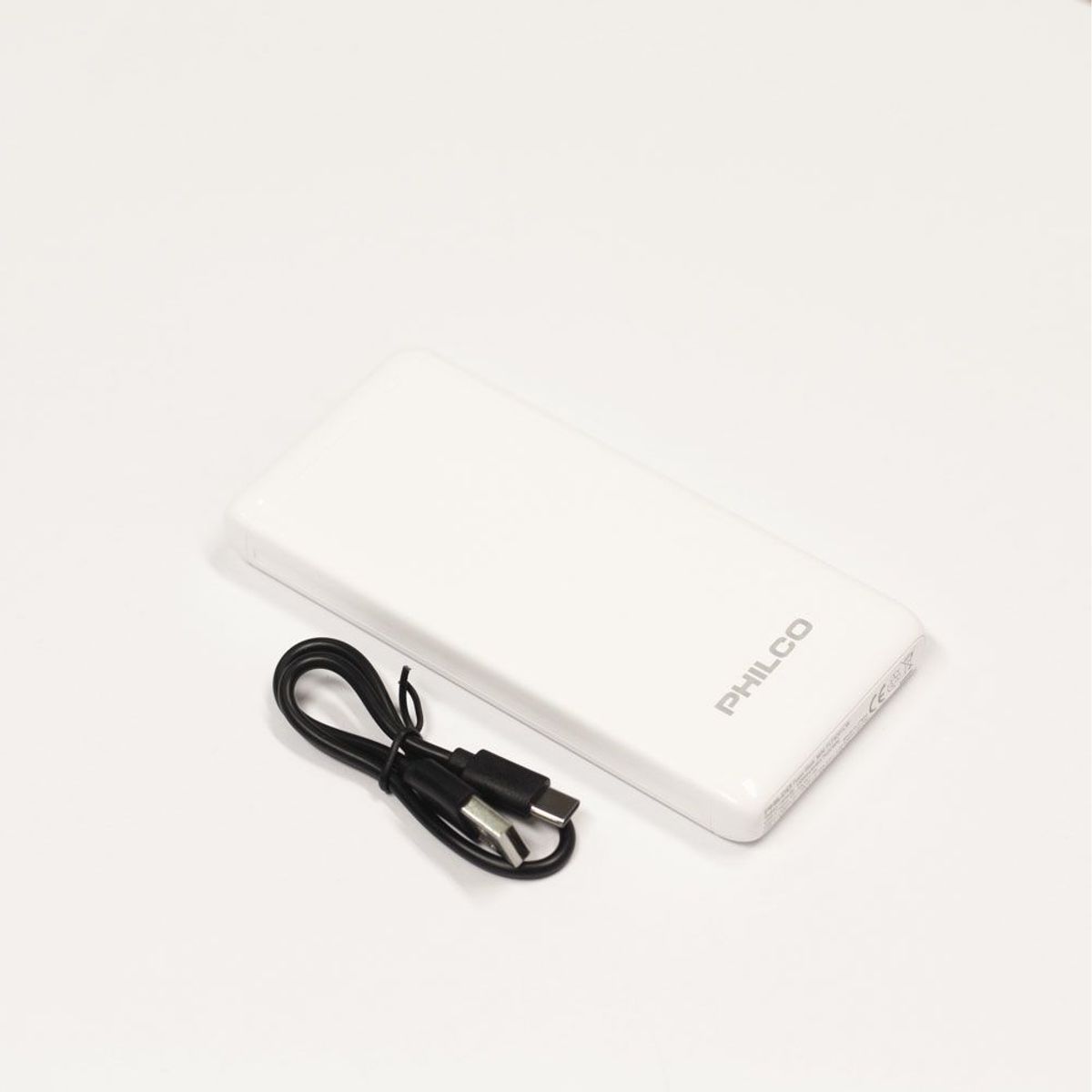 GENERICO - Power Bank 10000mAh PHILCO FLP8201CWMETALICO WH Blanco