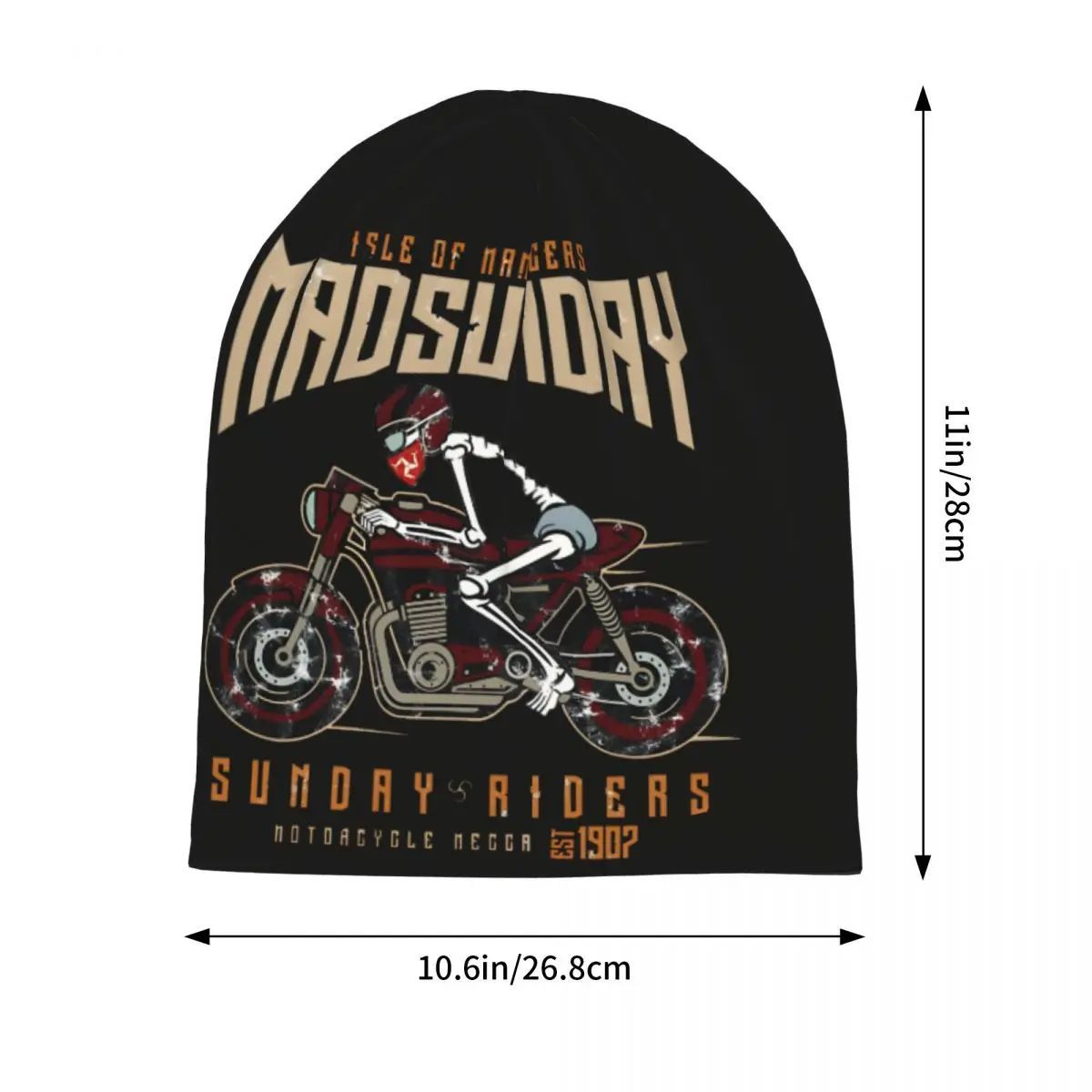 KAST PE - Beanie gorro delgado ideal para Ciclismo Sunday Riders