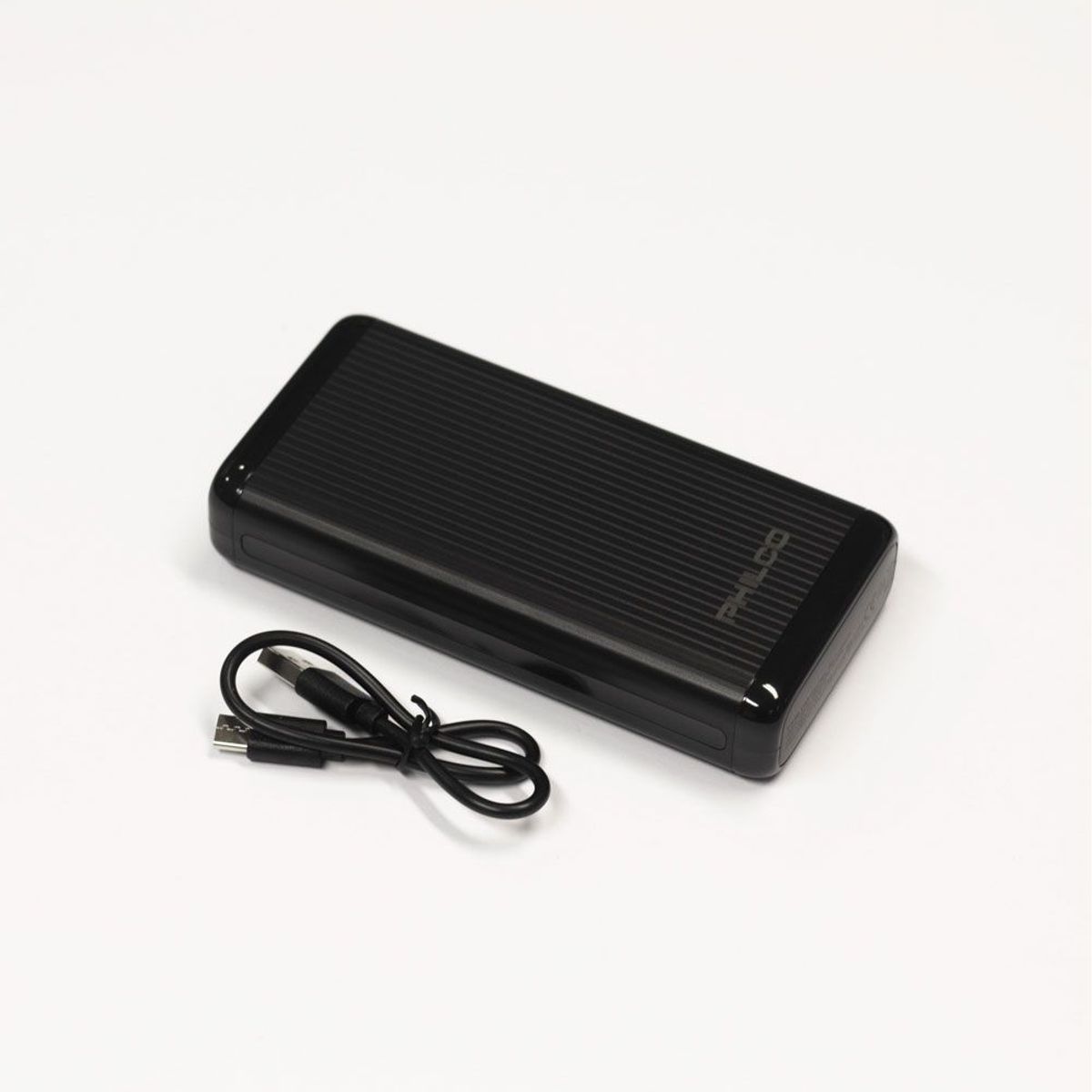 PHILCO - Power Bank 20000mAh PHILCO FLP8202CBMETALICO BK Negro