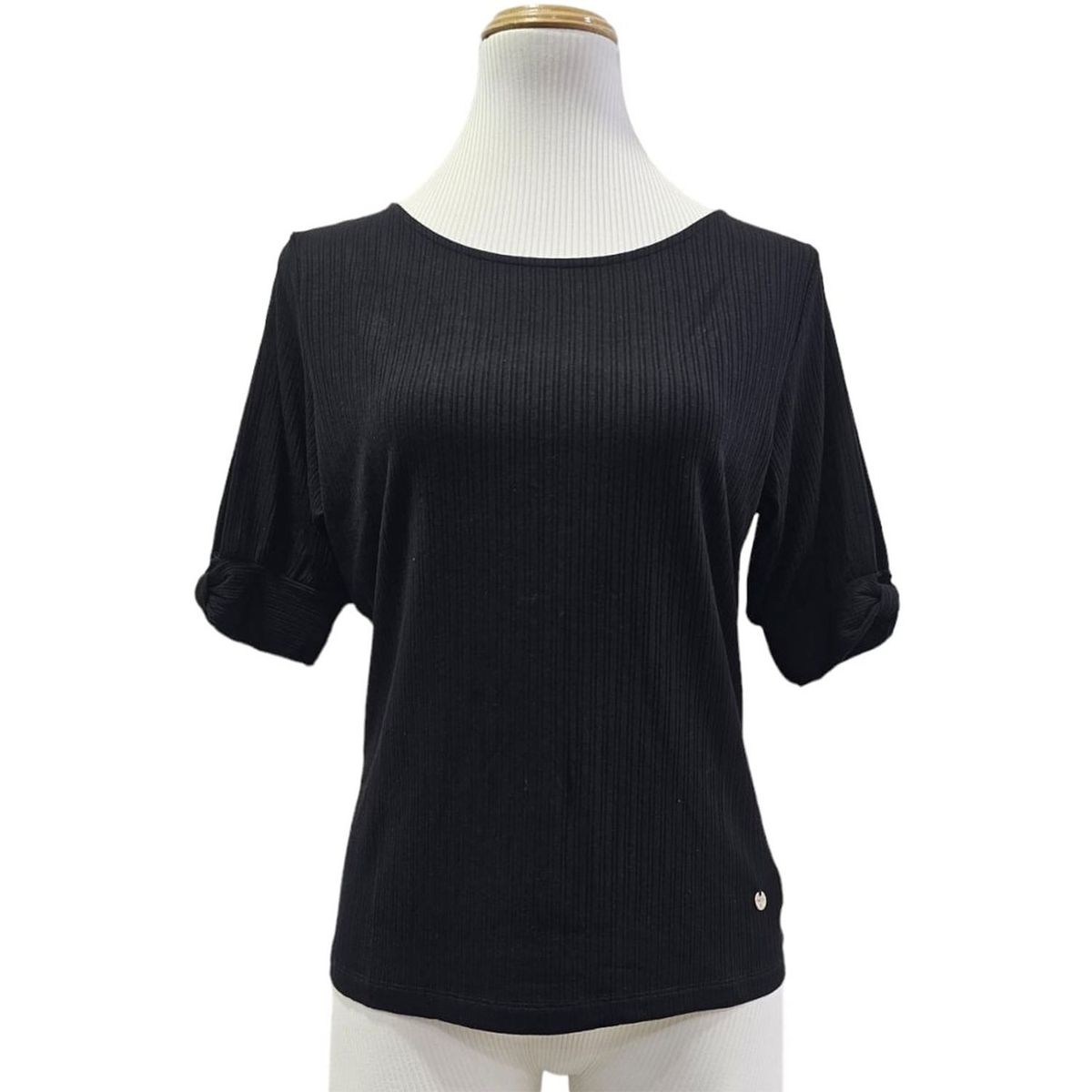 GENERICO - POLO RIB ACANALADO RUTH MANGA CORTA DBELLAS