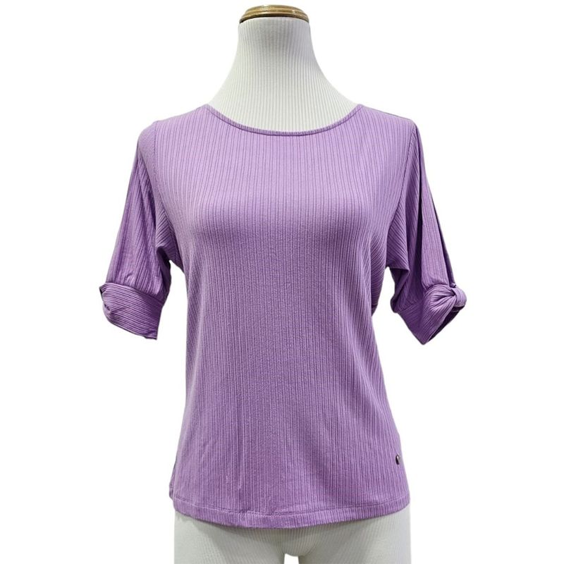 GENERICO - POLO RIB ACANALADO RUTH MANGA CORTA DBELLAS