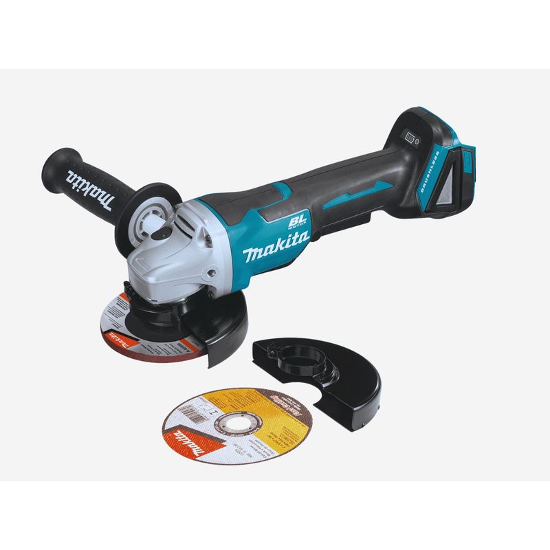 MAKITA - Esmeril Angular 4 1/2'' 18V LXT BL XPT Sin Baterias Makita DGA456Z