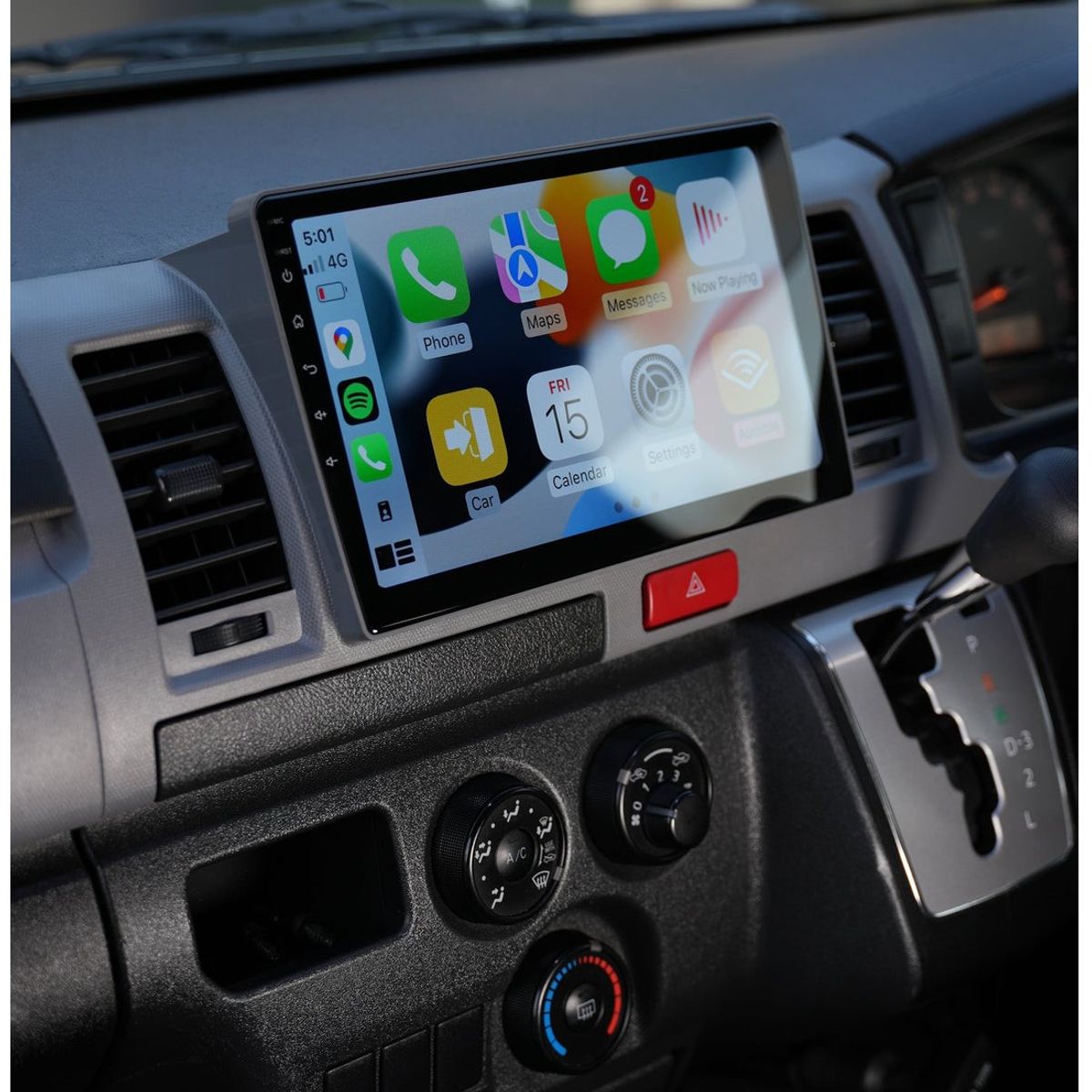 GENERICO - Autoradio Toyota Hiace 2010-2018 +Cámara Full HD