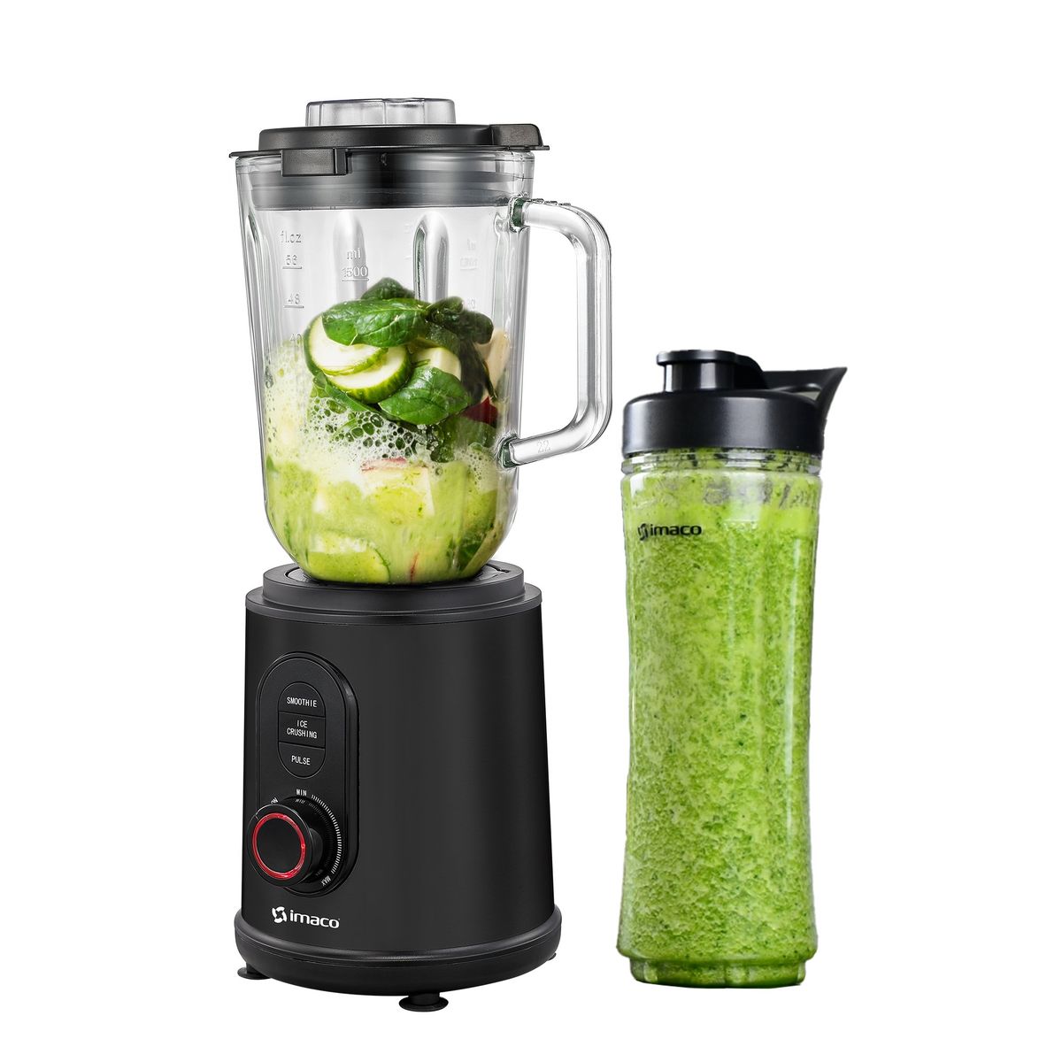 IMACO - Licuadora Acero 1000w Vv 15l Imaco Bls870n