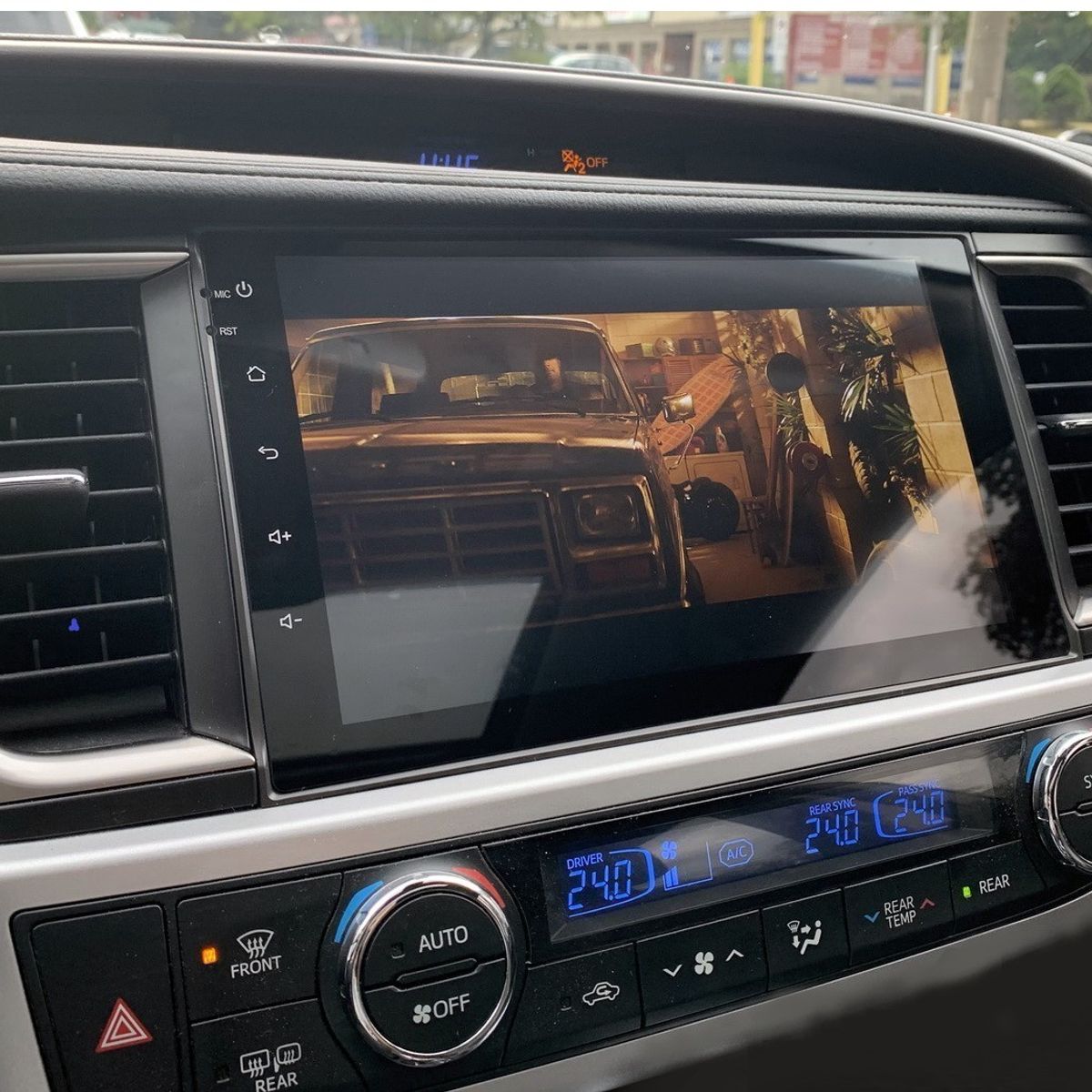 GENERICO - Autoradio Toyota Highlander 2014-2019 +Cámara Full HD