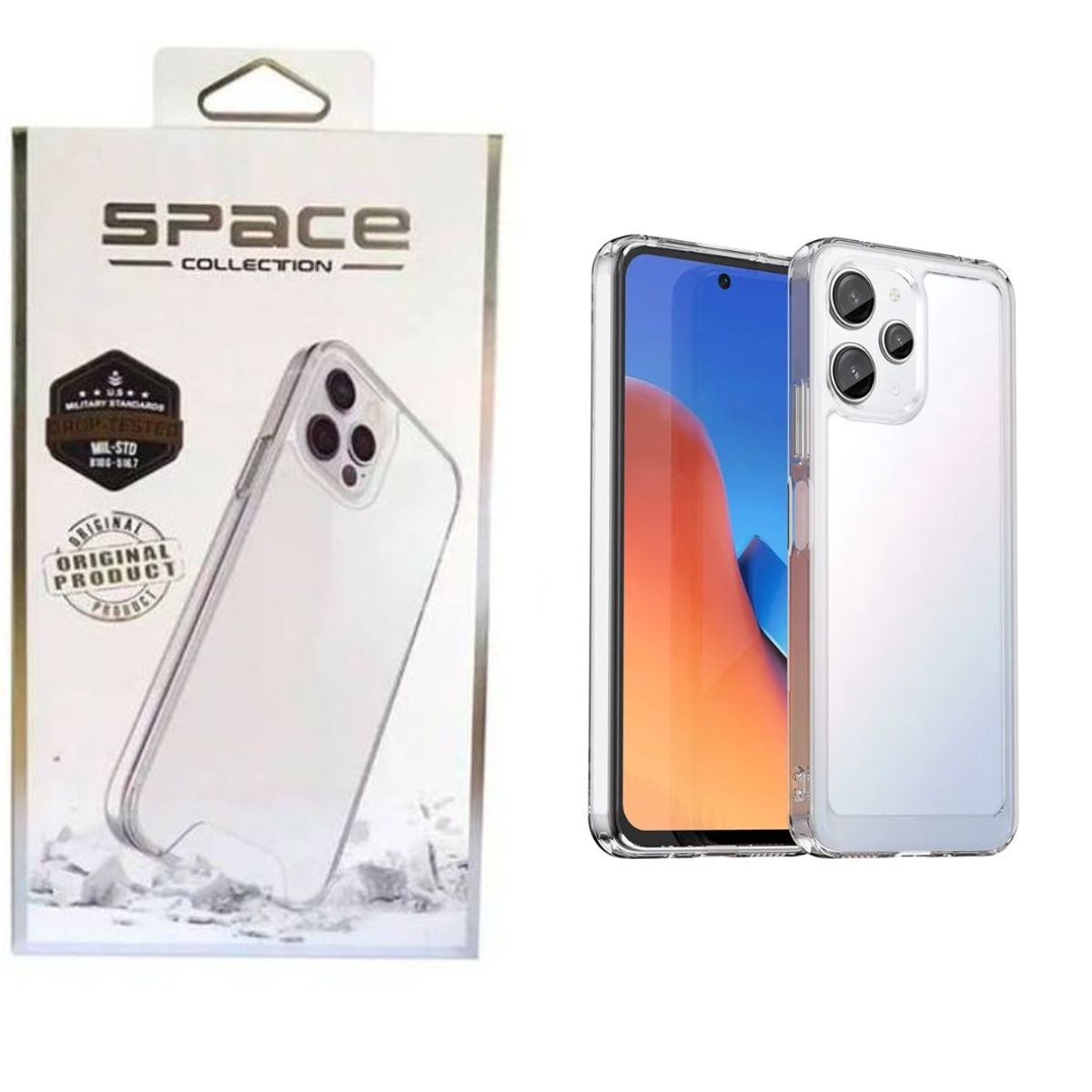 SPACE - Case Space Transparente para xiaomi redmi 12