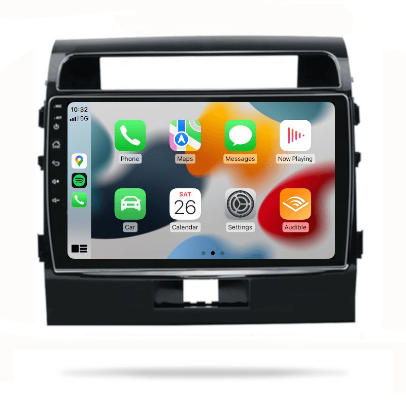 GENERICO - Autoradio Toyota Land Cruiser 2007-2015 +Cámara Full HD