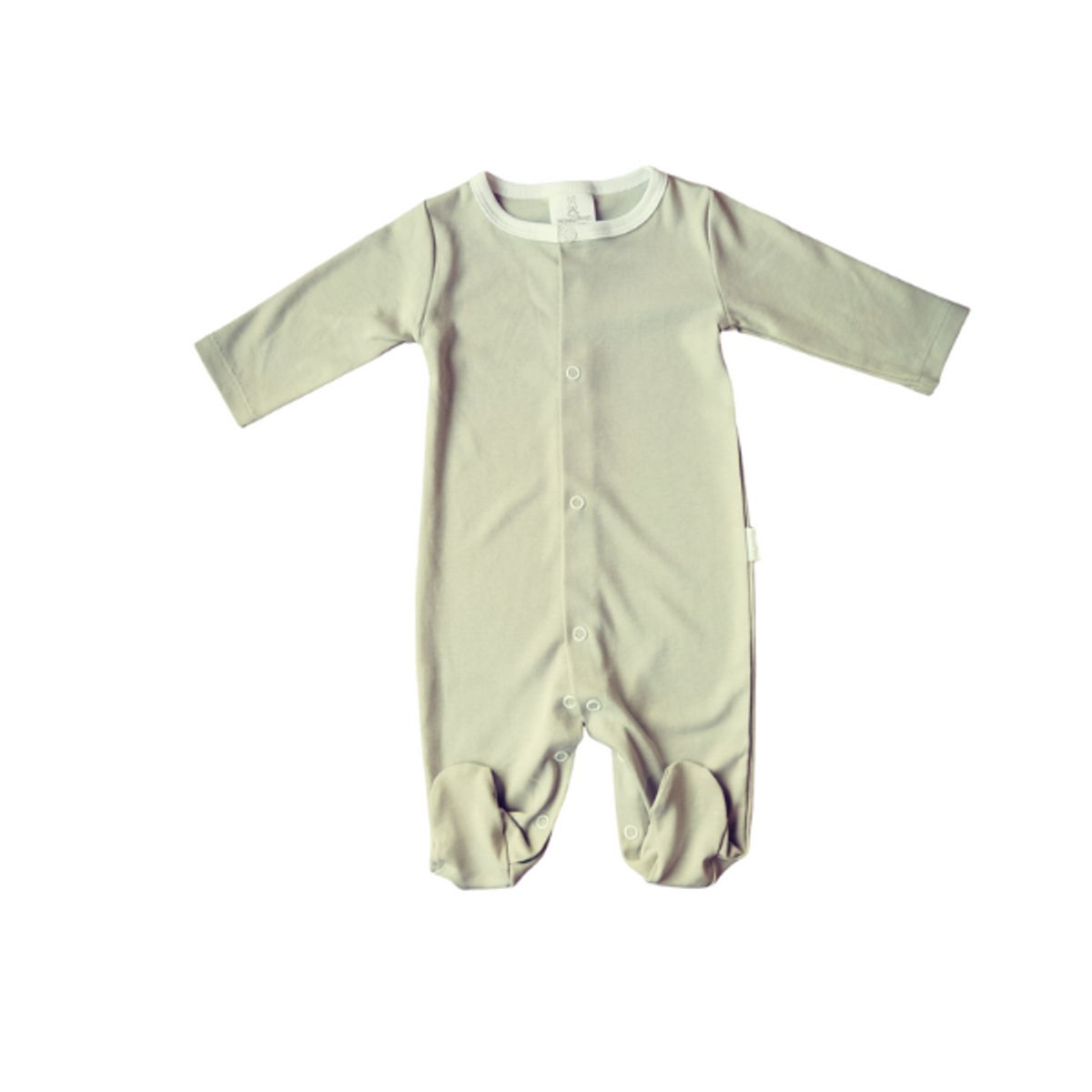 WAWA PIMA - PIJAMA BEBE NIÑO-NIÑA CON PIE VERDE HOJA