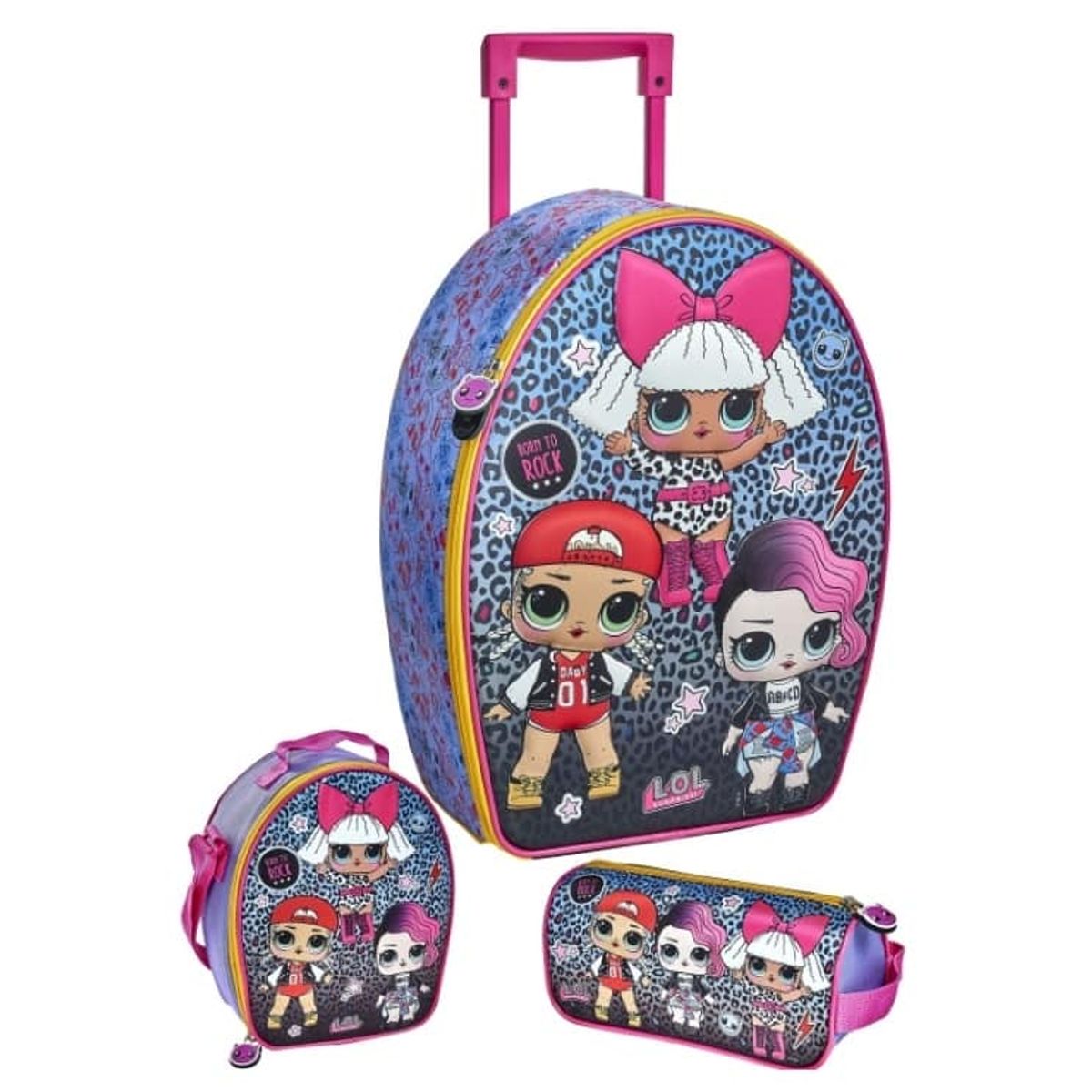 SCOOL - MALETA SET SCOOL RANGER 3D GDE LOL