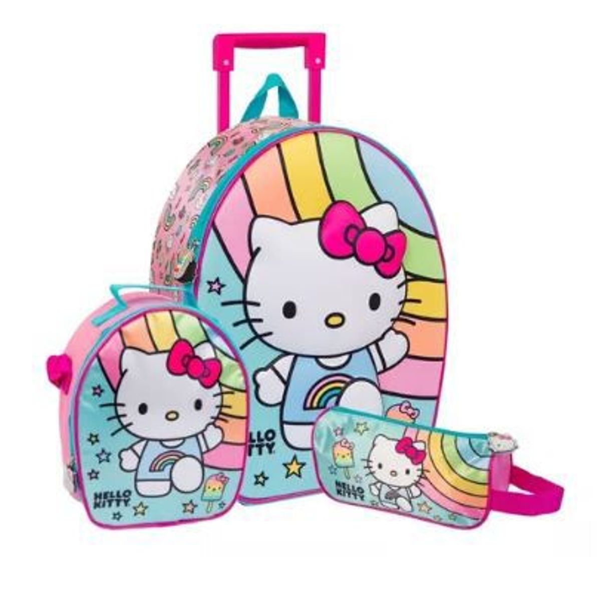 SCOOL - MALETA SET SCOOL RANGER 3D GDE HELLO KITTY
