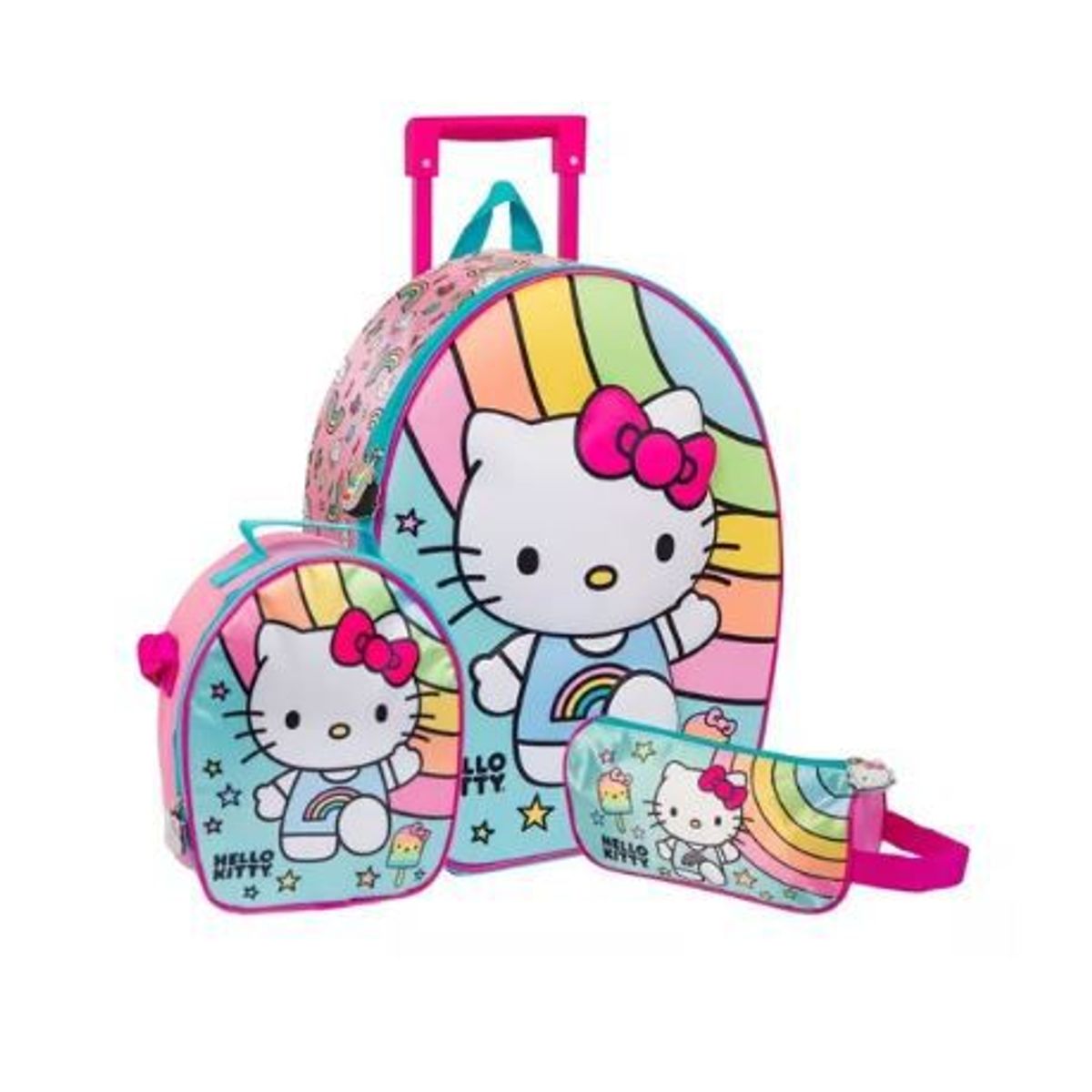 SCOOL - MALETA SET SCOOL RANGER 3D GDE HELLO KITTY