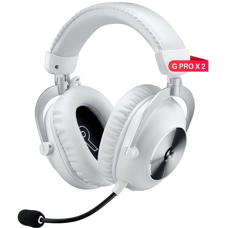 LOGITECH - AUDIFONO C/MICROF. LOGITECH G PRO X 2 LIGHTSPEED BLANCO