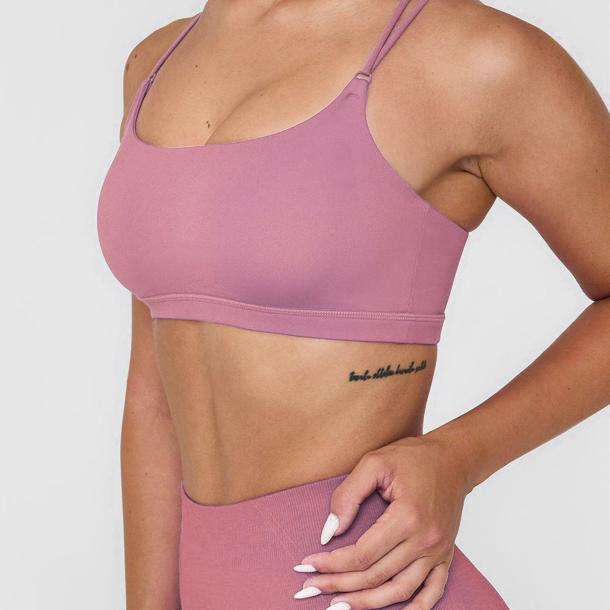 GENERICO - Top deportivo mujer - Top deportivo con tiras cruzadas mujer